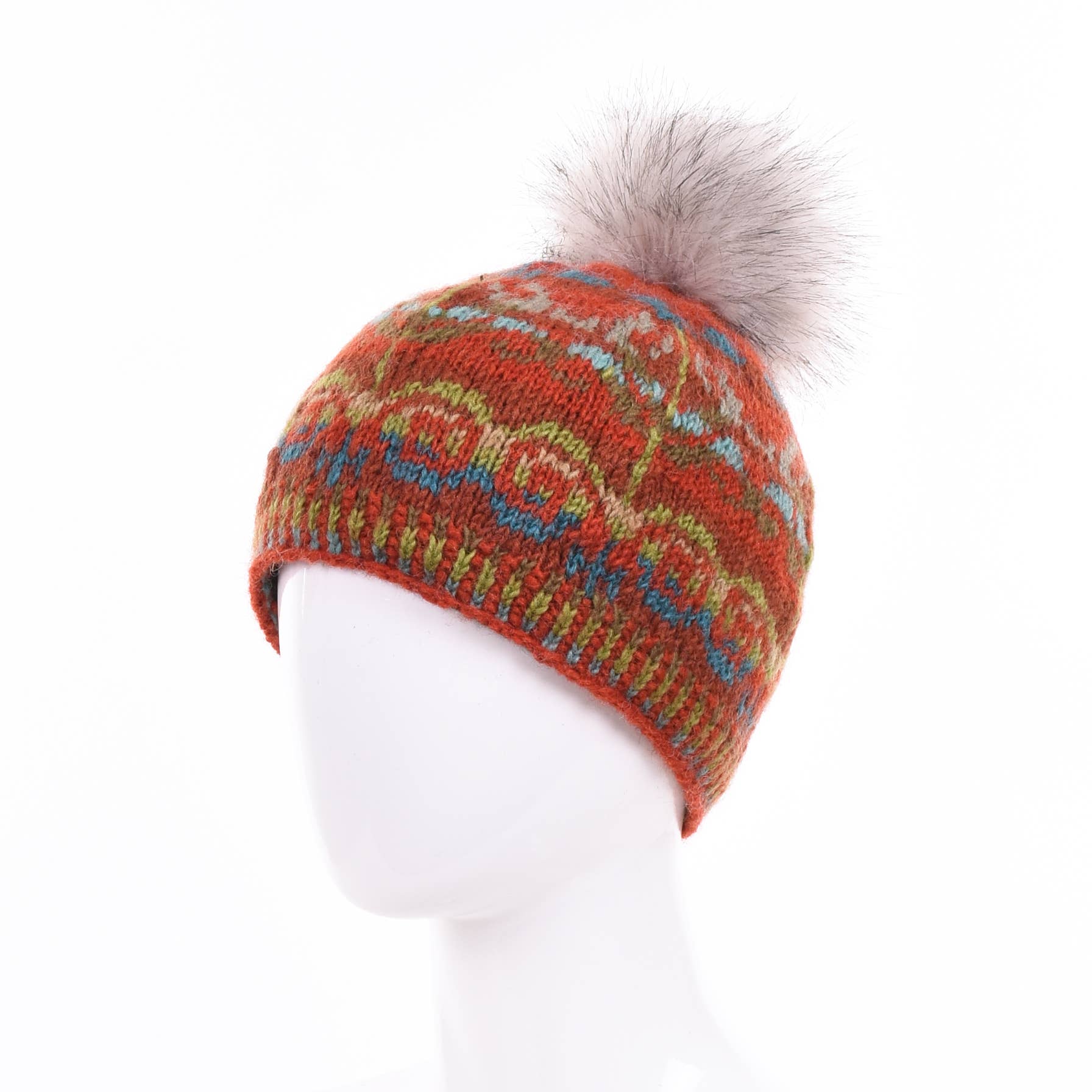 Natalia Wool Knit Beanie- Assorted Colors