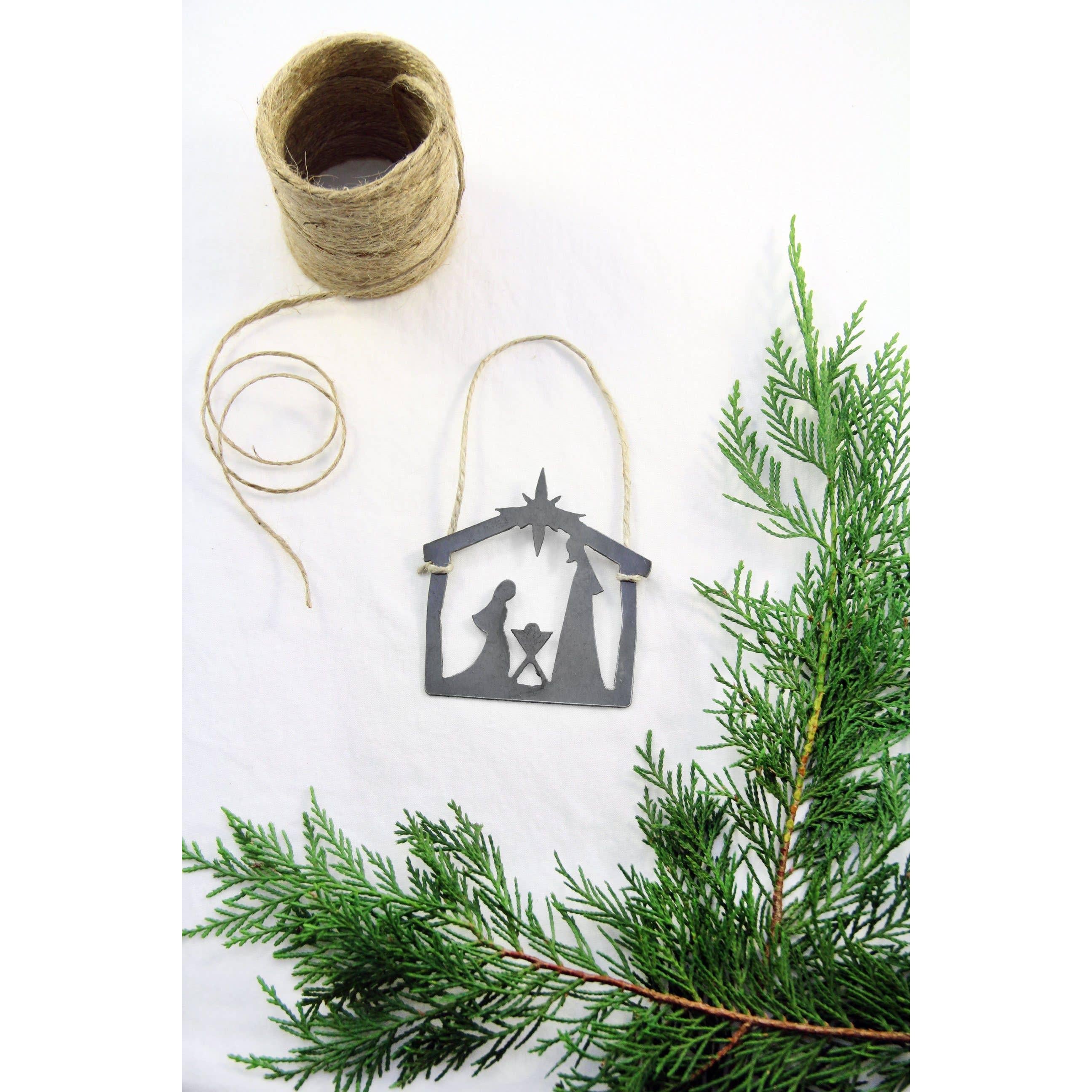 Nativity Scene Christmas Ornament