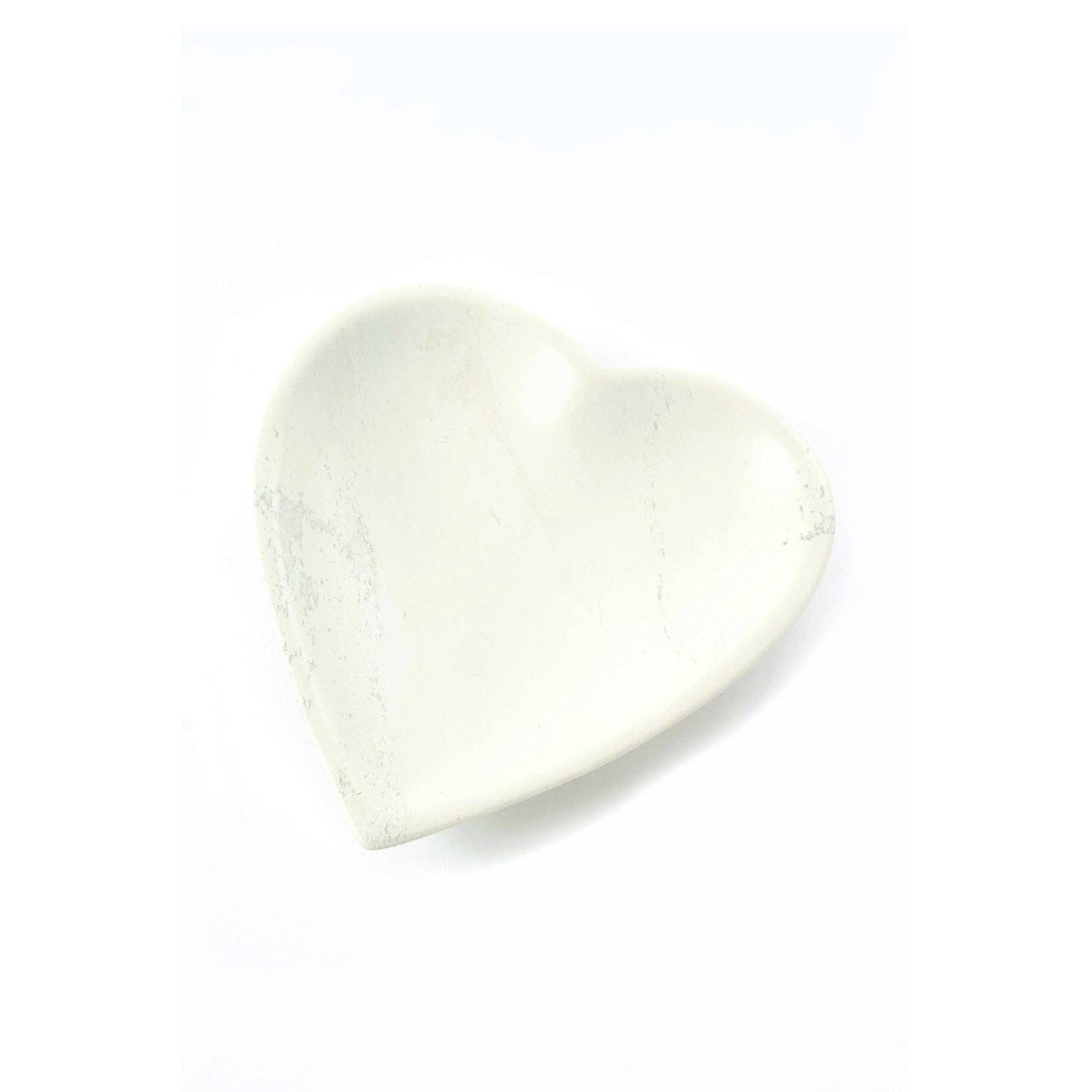 Natural Soapstone Heart Dish