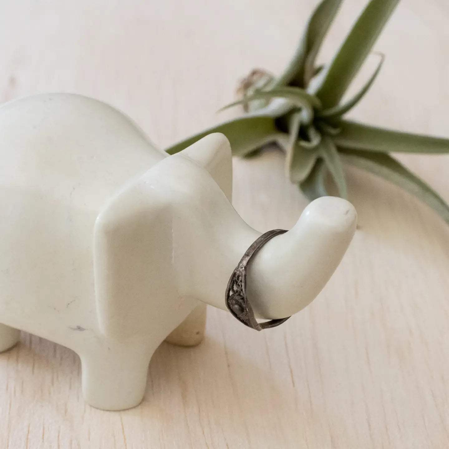 Natural Stone Elephant*- Assorted Sizes- Sold Individually