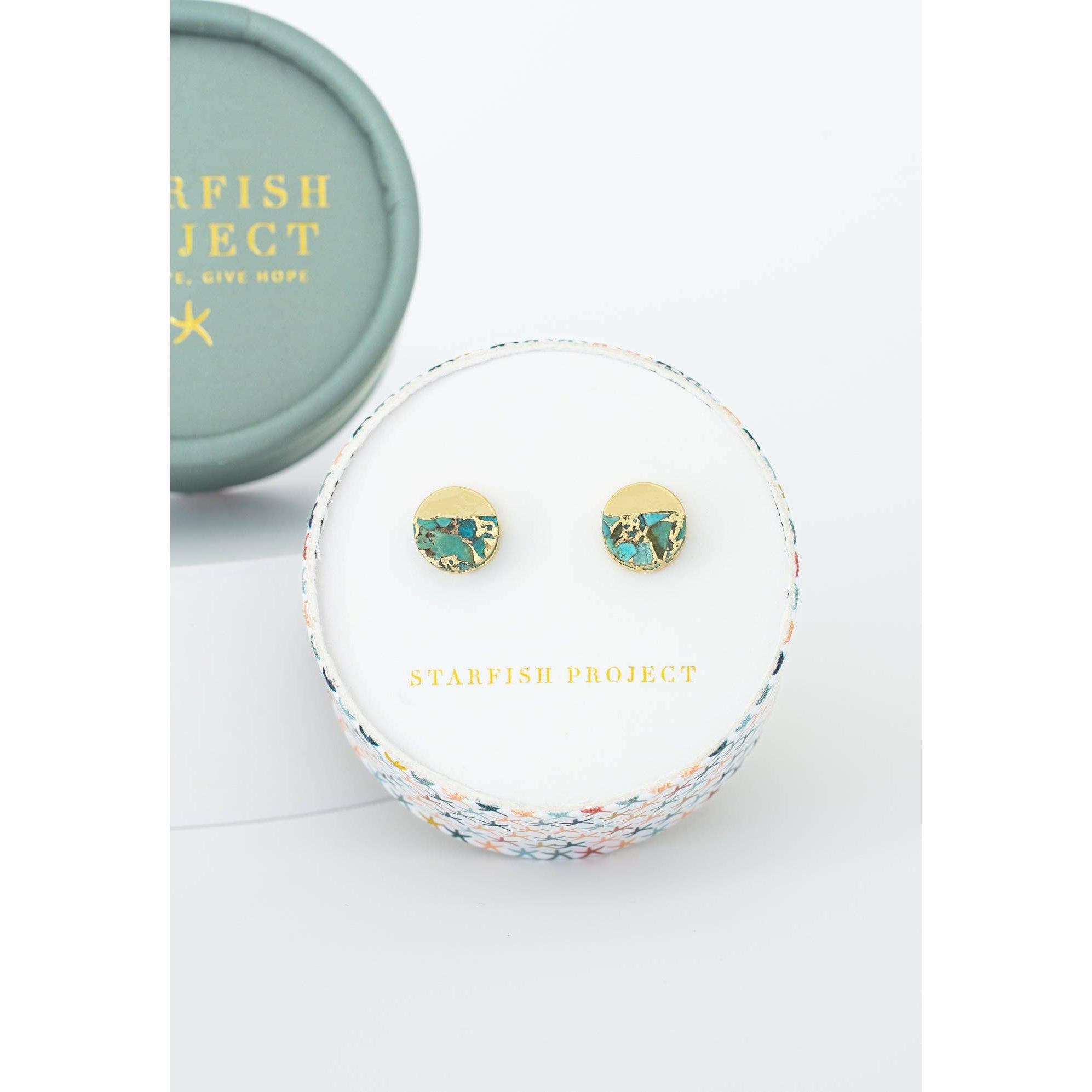New Horizon Turquoise Studs