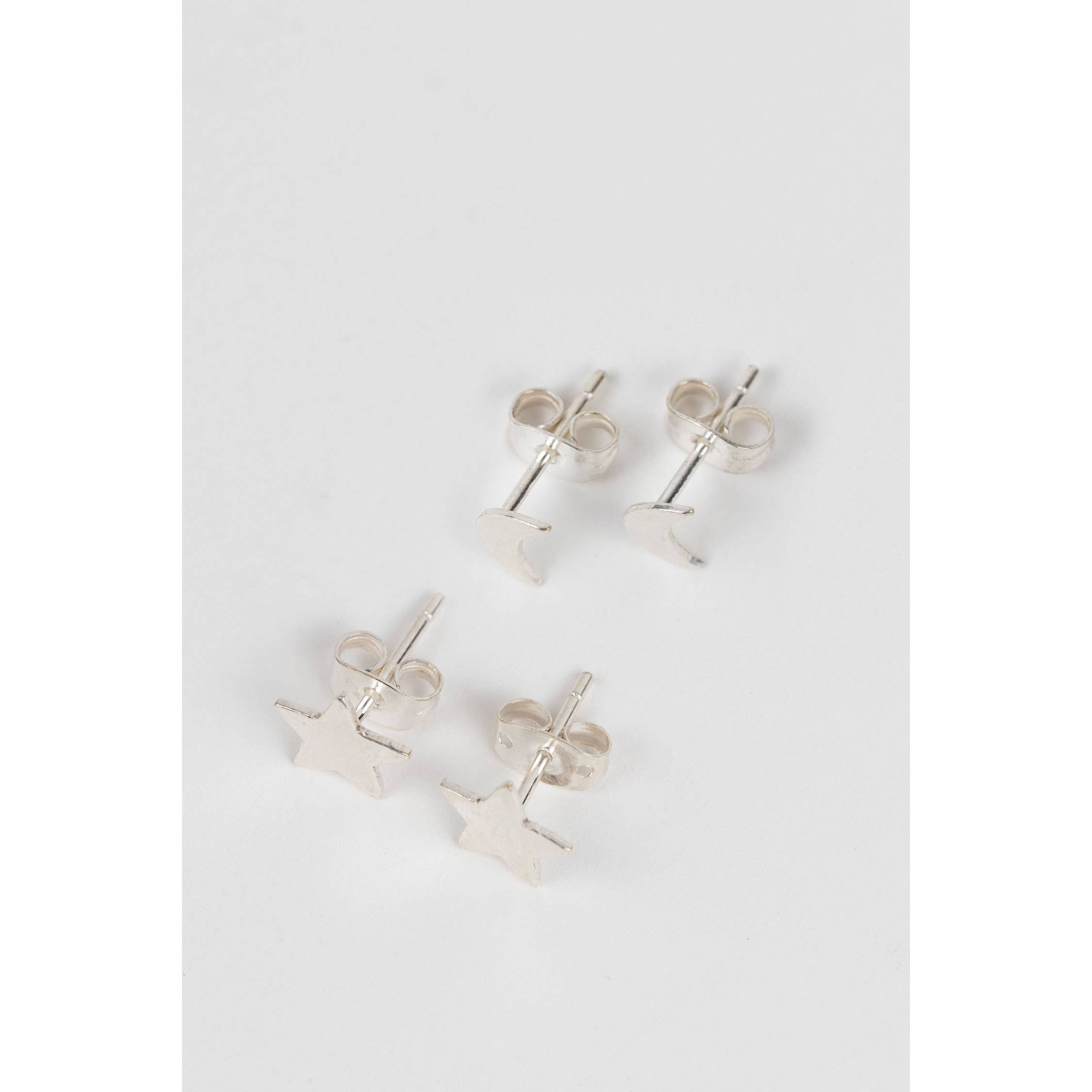 Night Sky Stud Earrings