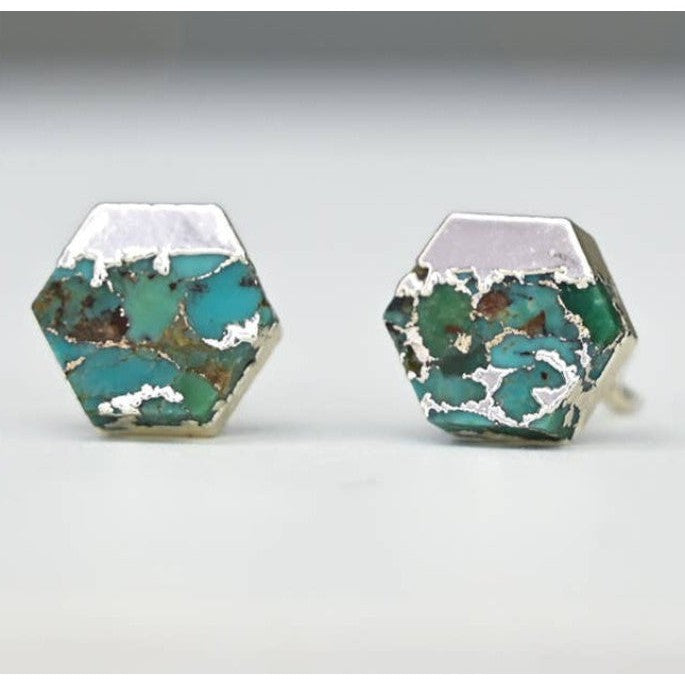 Oasis Turquoise Studs- Assorted Colors