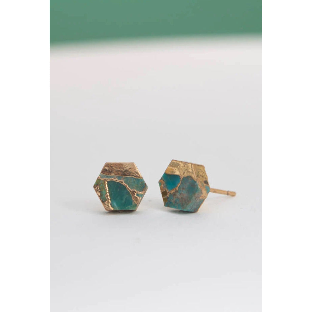 Oasis Turquoise Studs- Assorted Colors