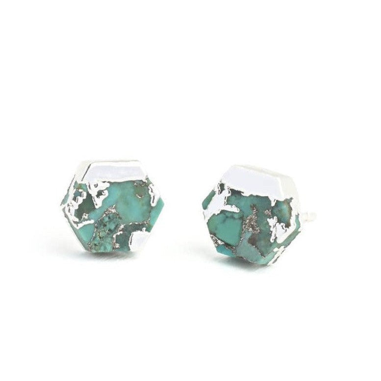Oasis Turquoise Studs- Assorted Colors