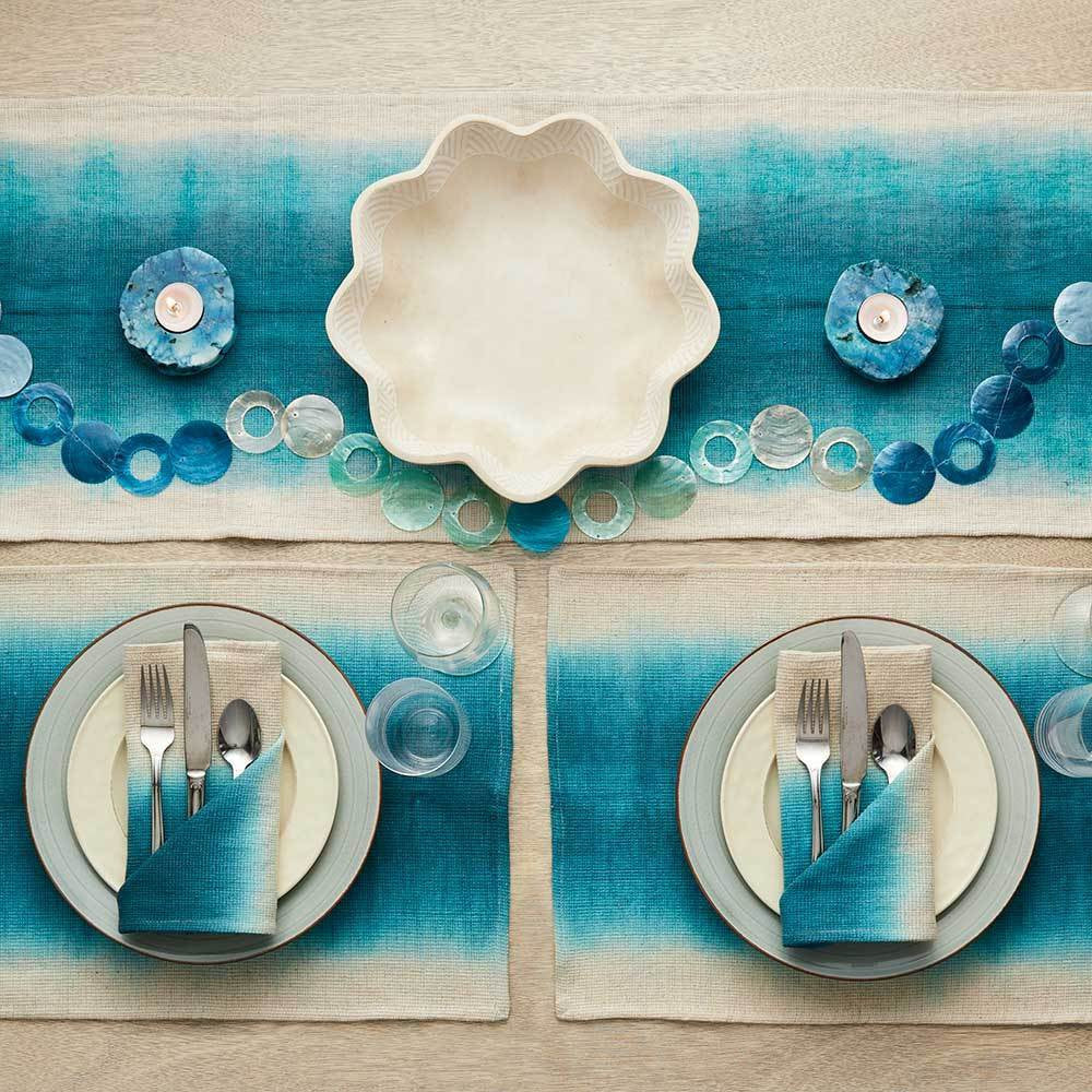 Oceana Linen Table Runner