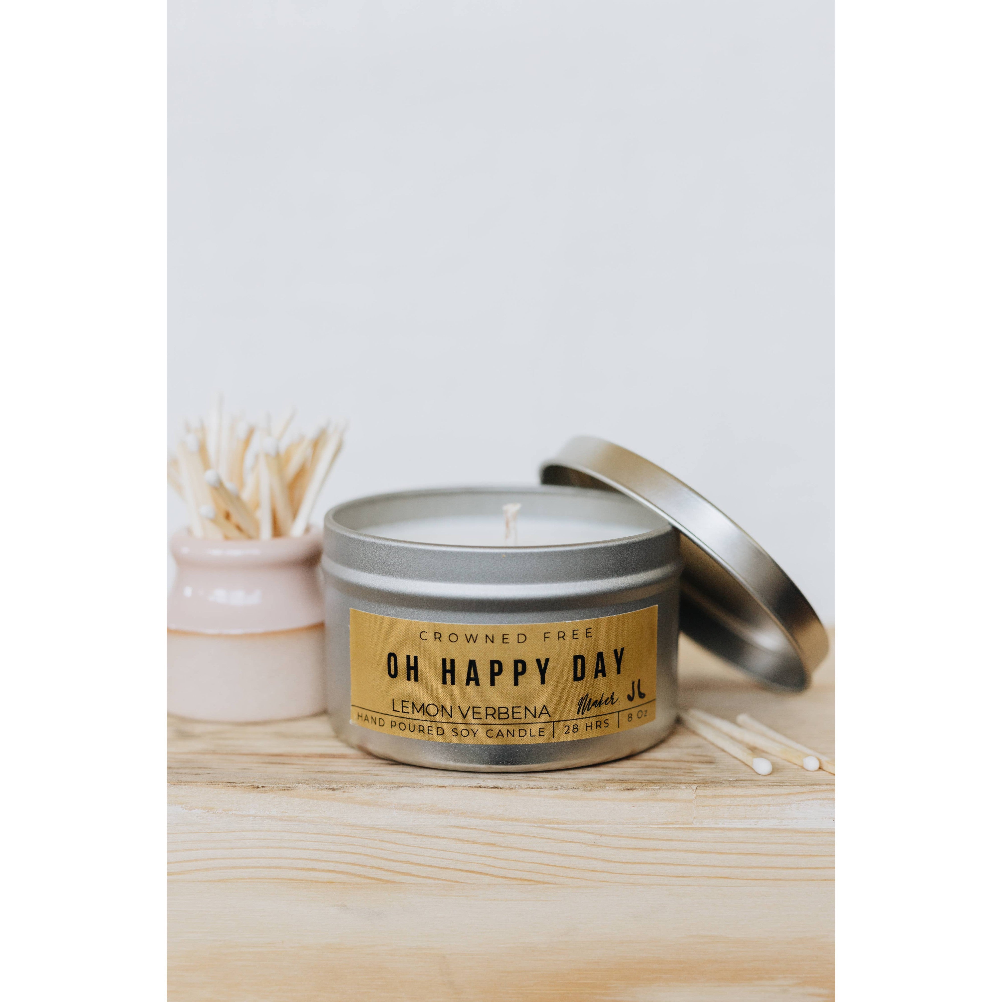 Oh Happy Day Candle - 8oz