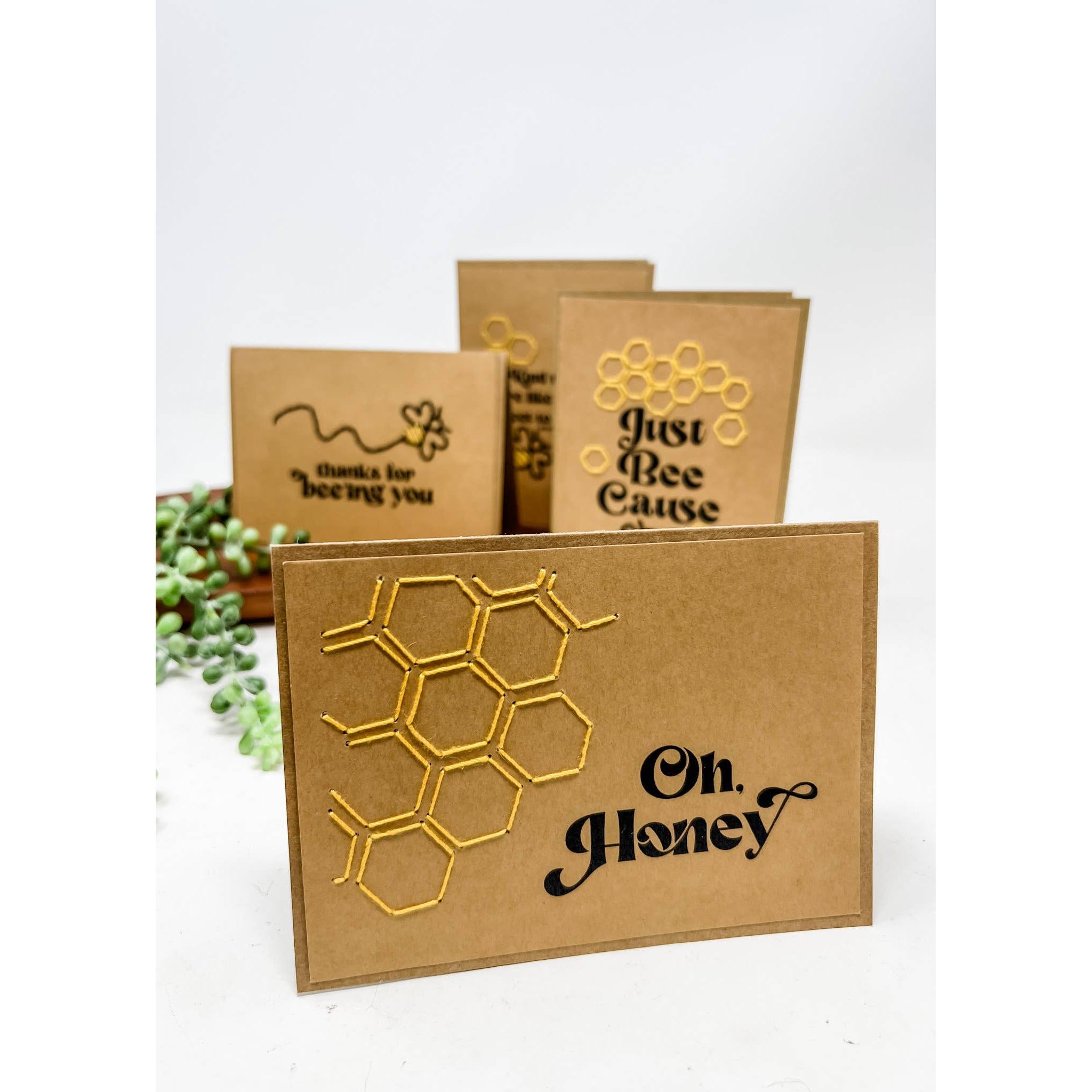 Oh Honey Greeting Cards- Assorted Styles- Sold Individually