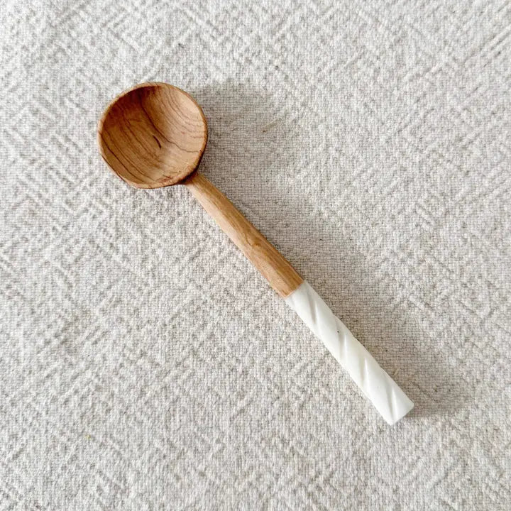 Olive Wood Hand Carved Spoon- Assorted Styles- Sold Individually