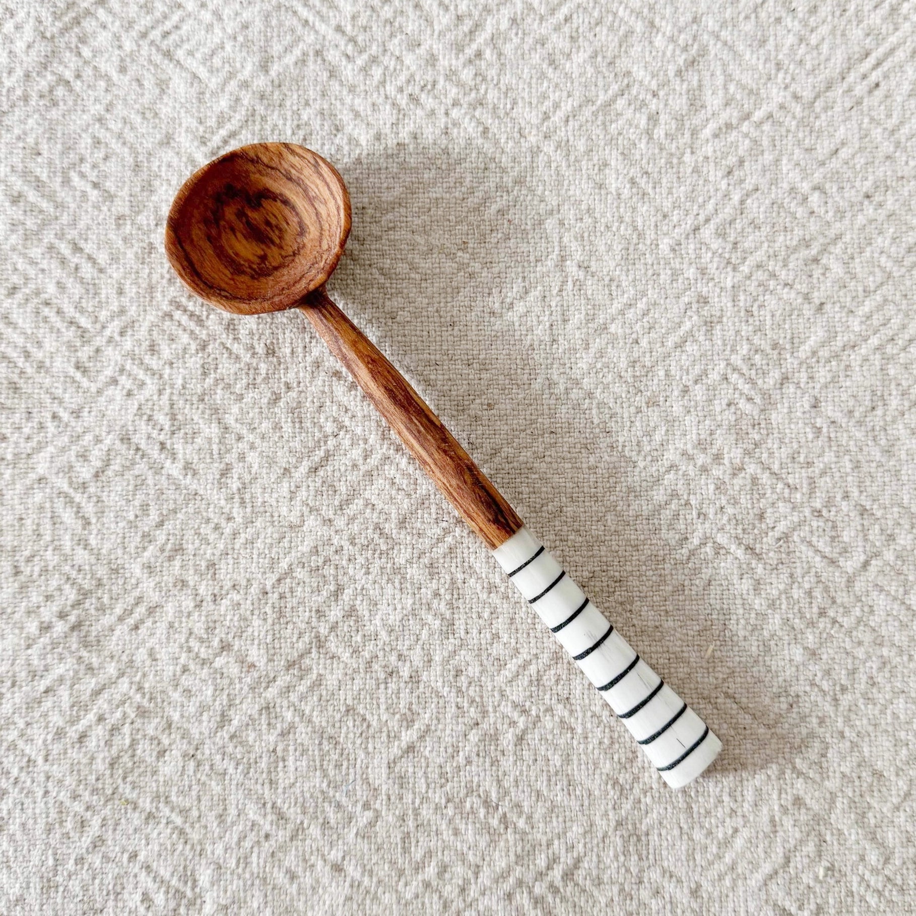 Olive Wood Hand Carved Spoon- Assorted Styles- Sold Individually