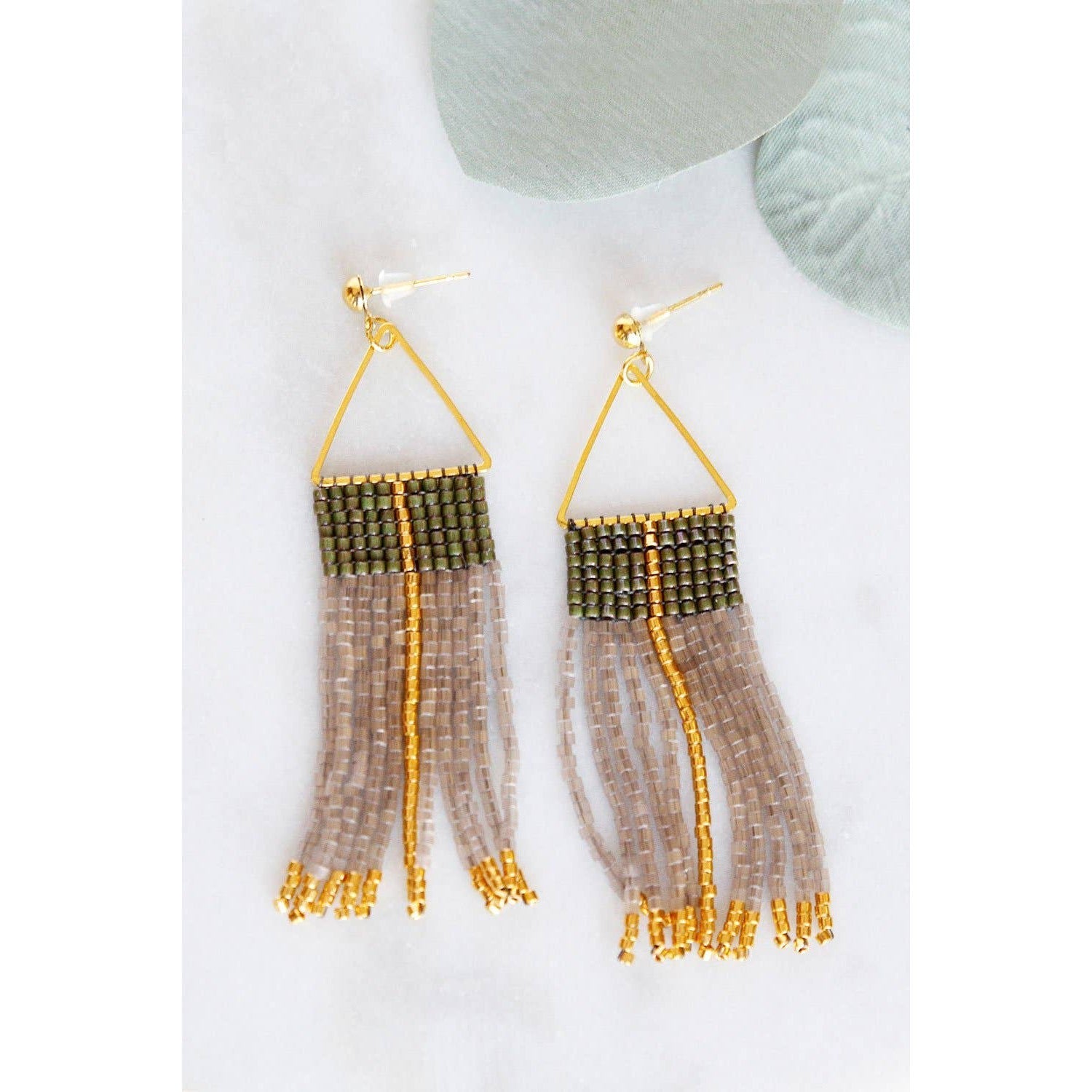 Olivia Handbeaded Earrings