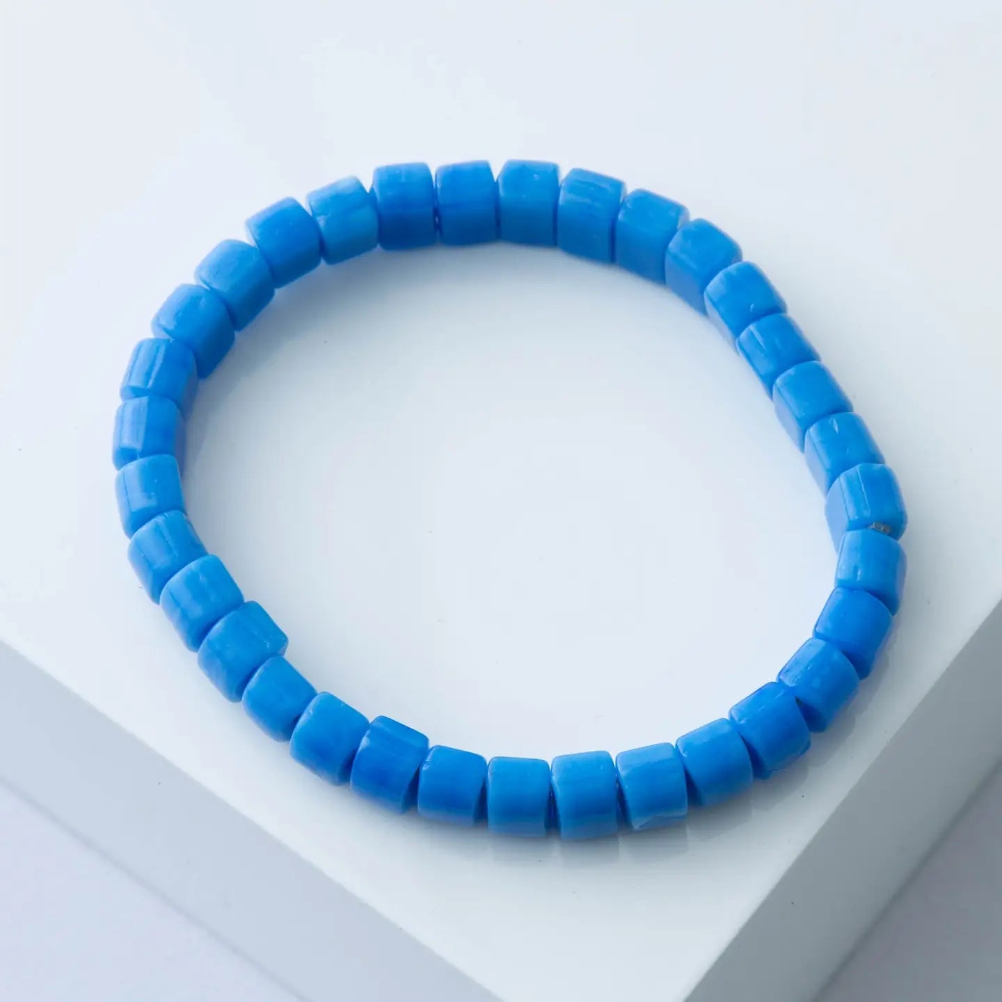 Opaque Glass Bracelet- Assorted Colors- Sold Individually