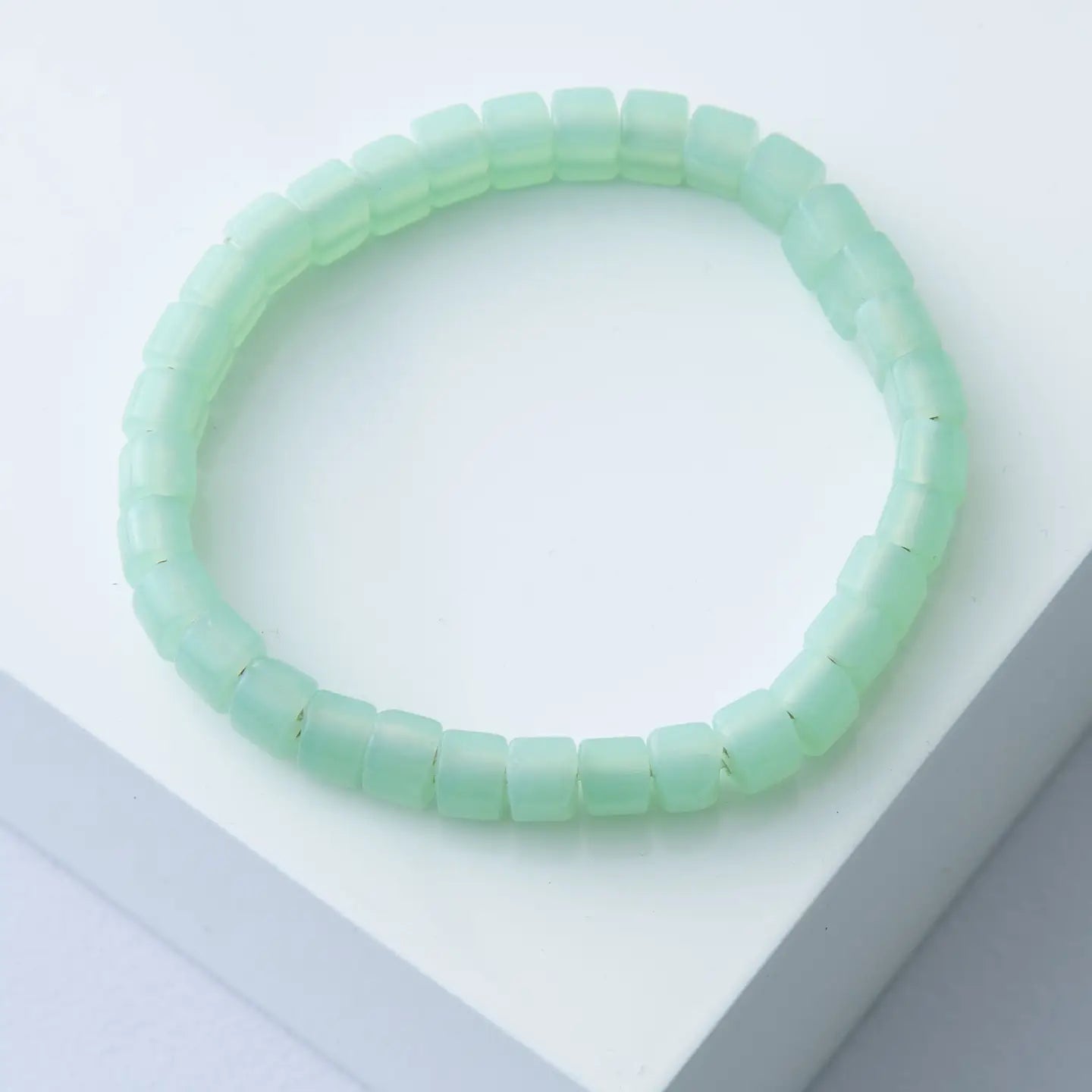 Opaque Glass Bracelet- Assorted Colors- Sold Individually