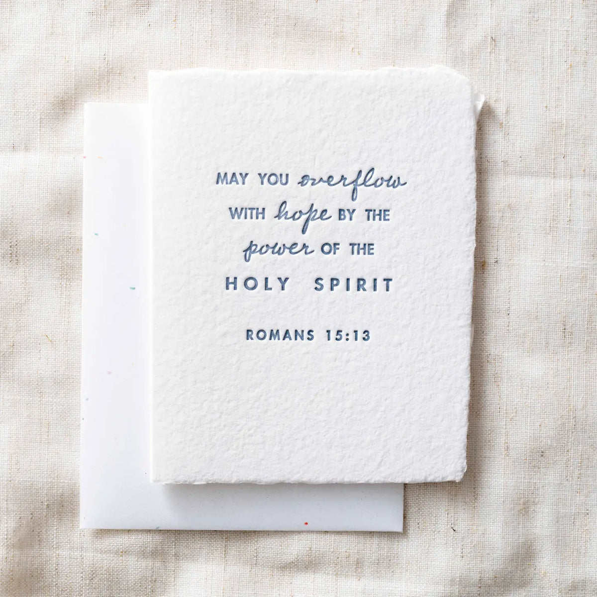 Overflow with Hope- Greeting Card
