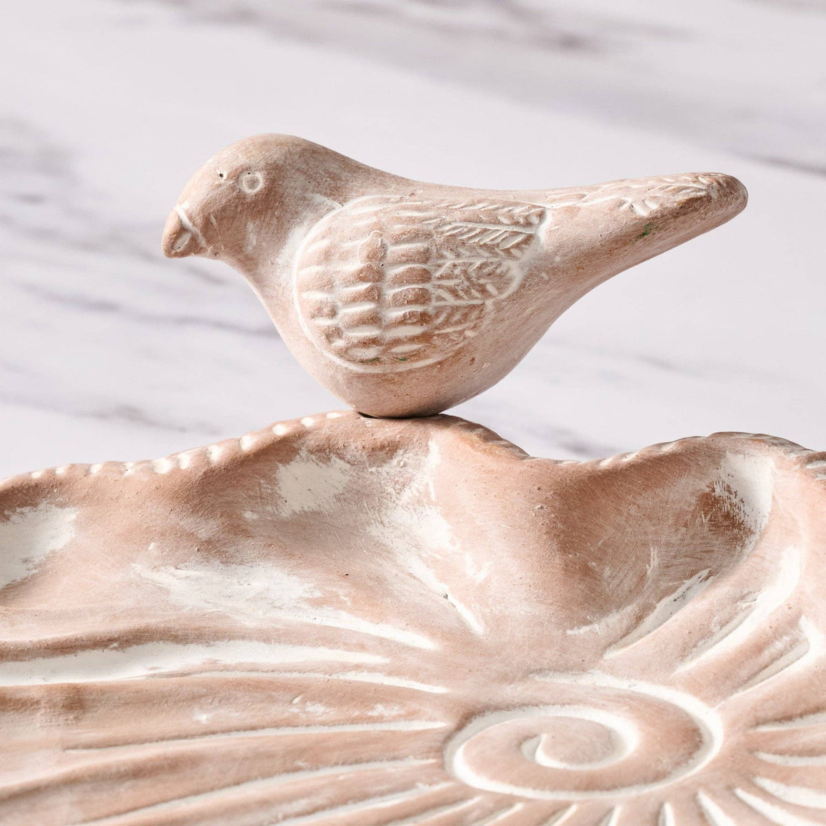 Palaka Lotus Clay Bird Feeder
