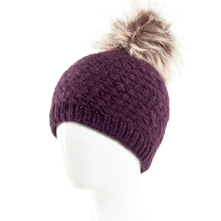 Palermo Wool Knit Beanie- Assorted Colors