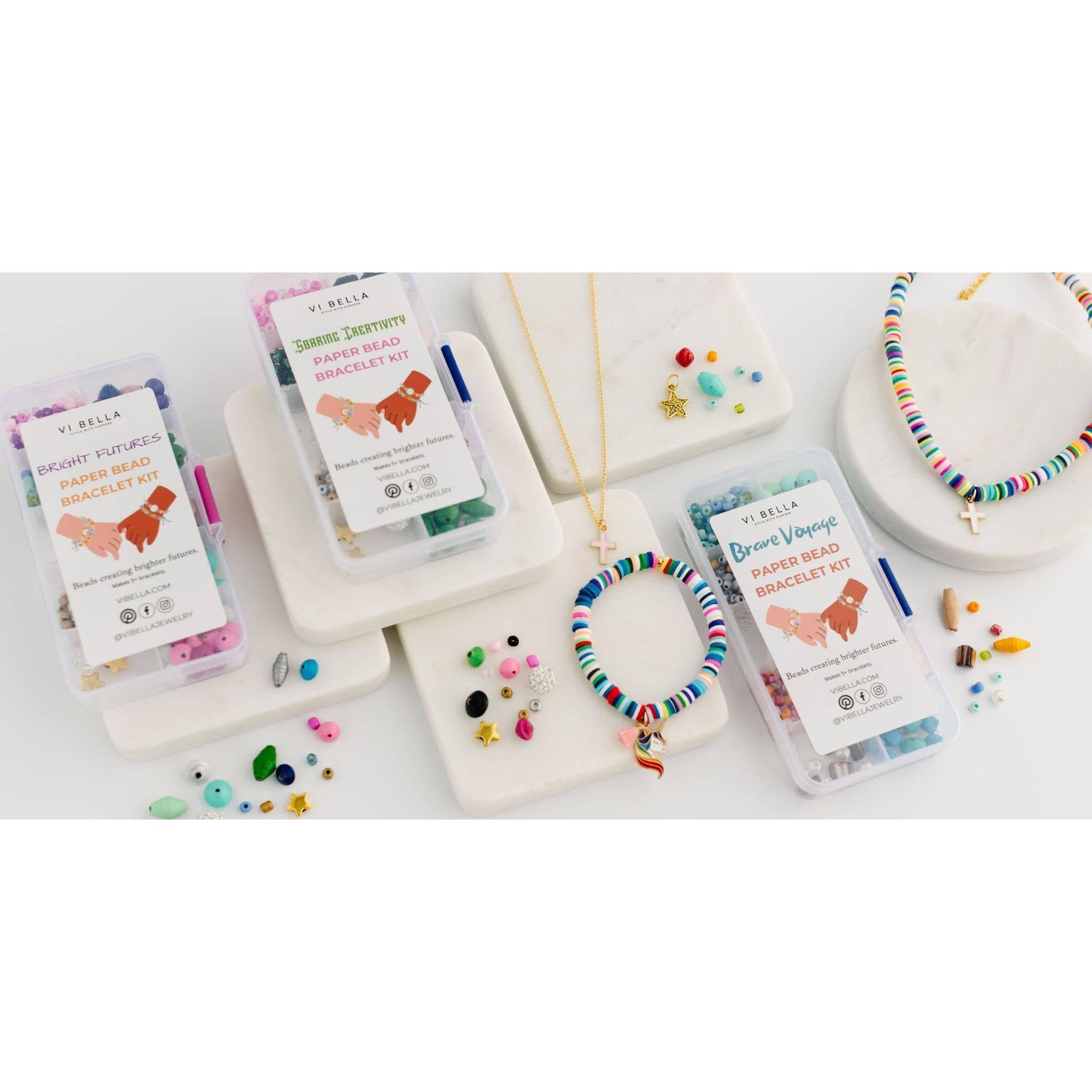 Paper Bead Kit- Assorted- Sold Individually