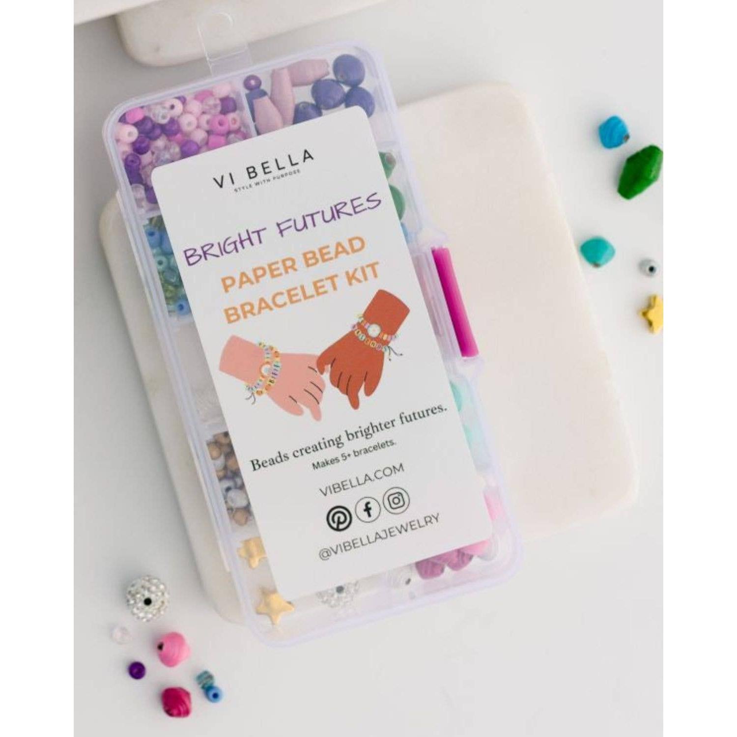 Paper Bead Kit- Assorted- Sold Individually
