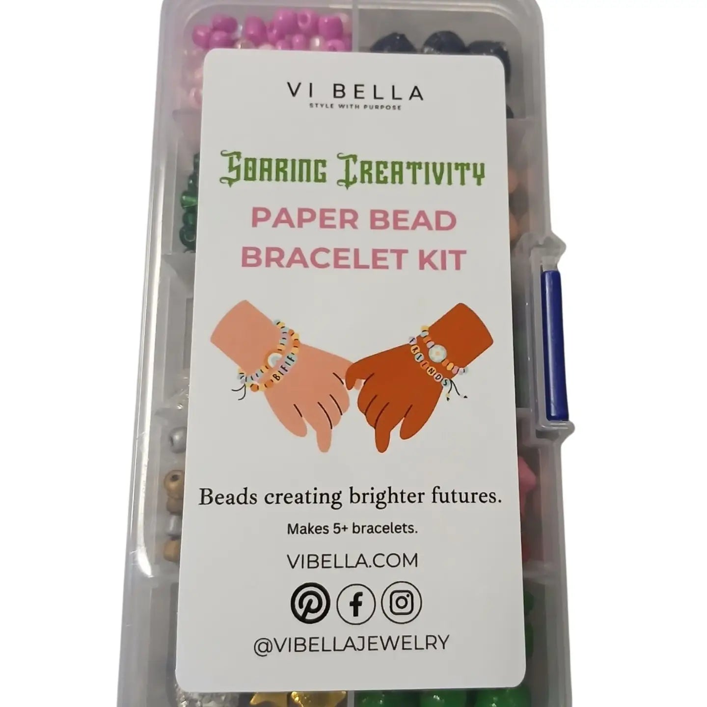 Paper Bead Kit- Assorted- Sold Individually