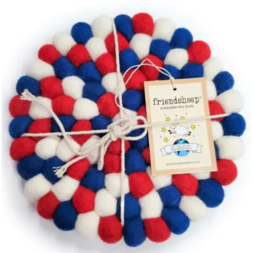 Patriotic Eco Trivet- Assorted Colors