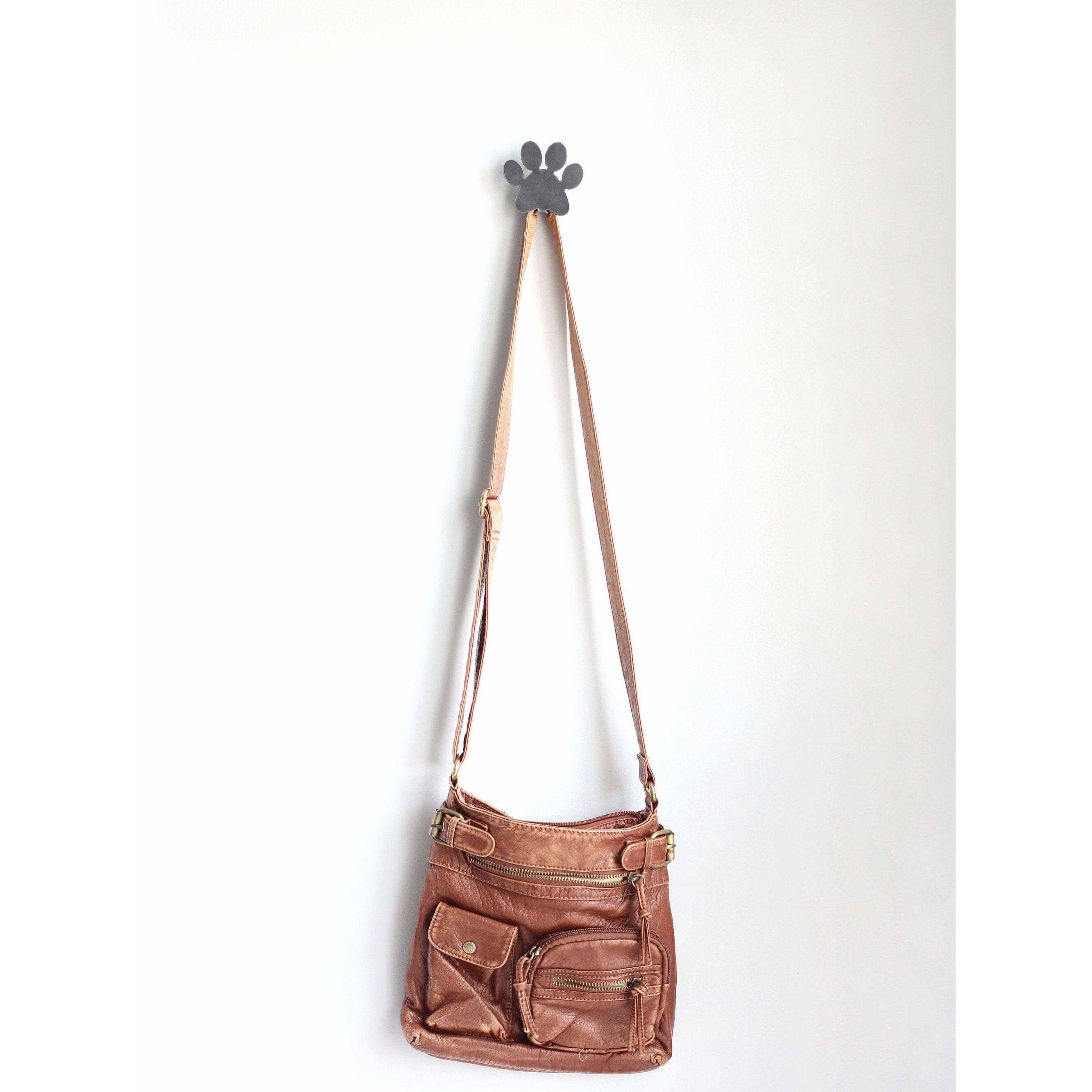 Paw Print Hook Dog Leash Holder