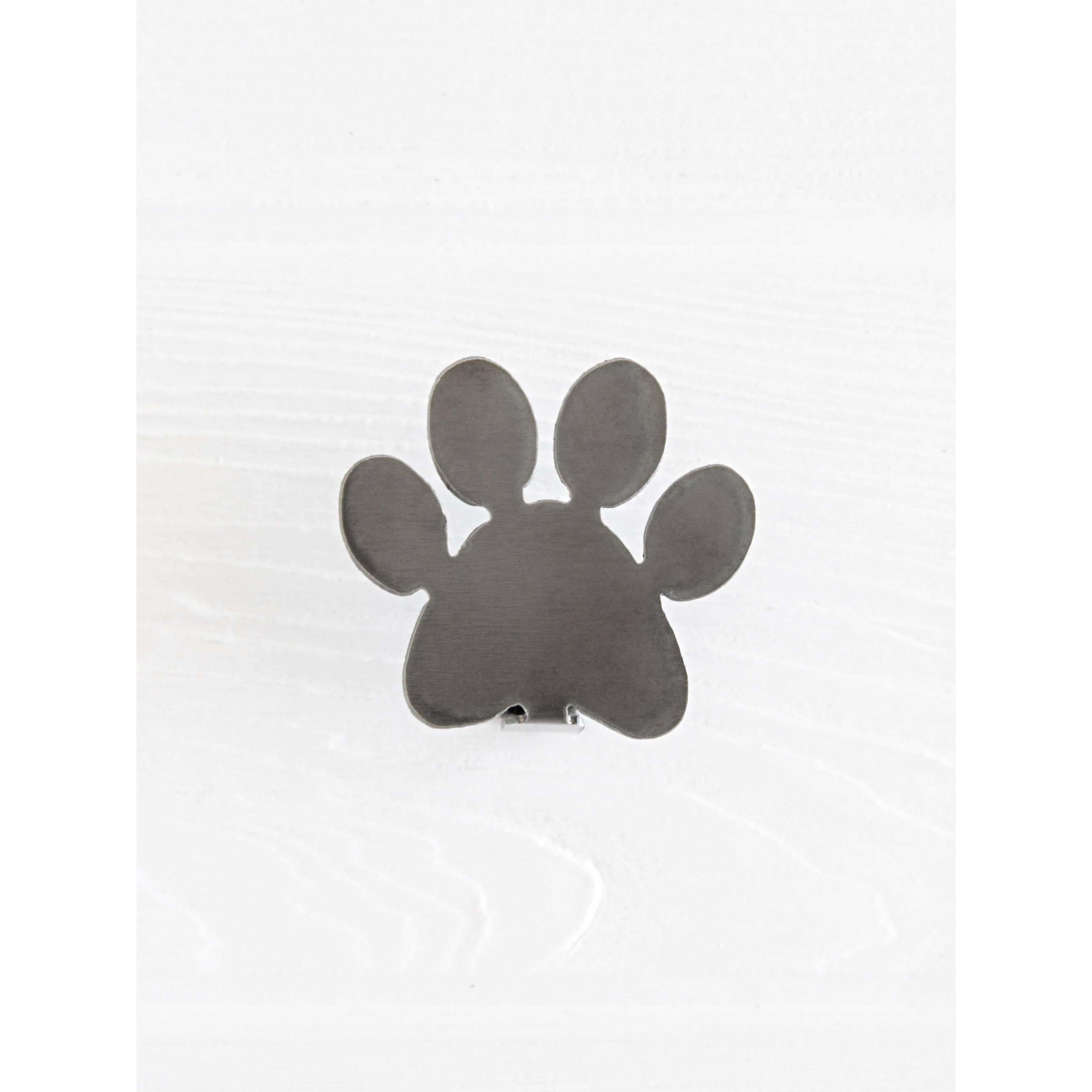 Paw Print Hook Dog Leash Holder