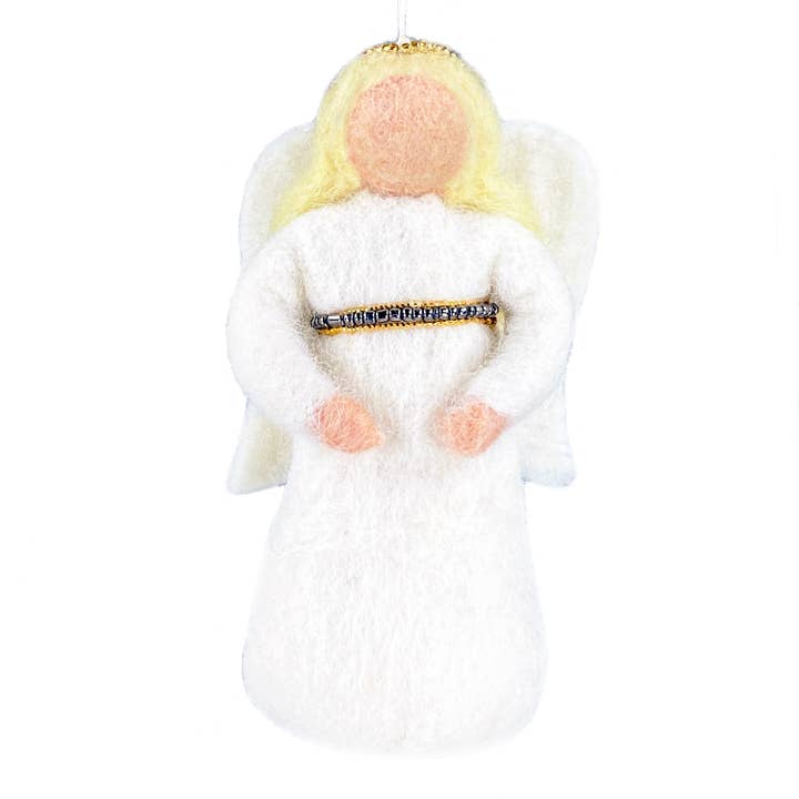 Peace Angel Ornament - Assorted Colors
