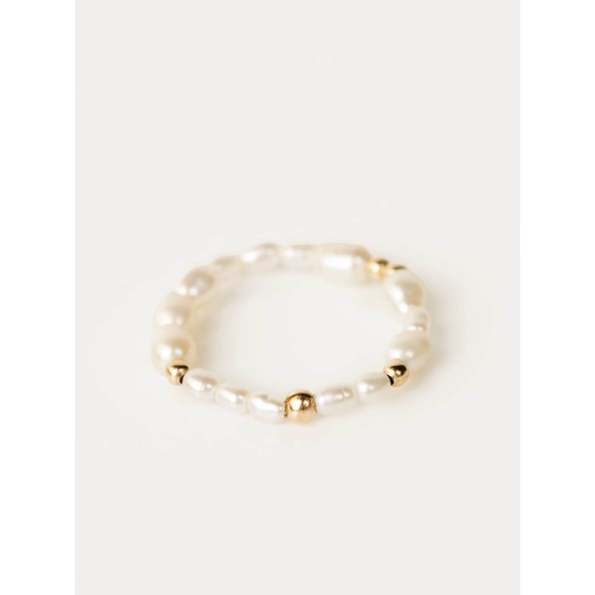 Pearl Beaded Ring