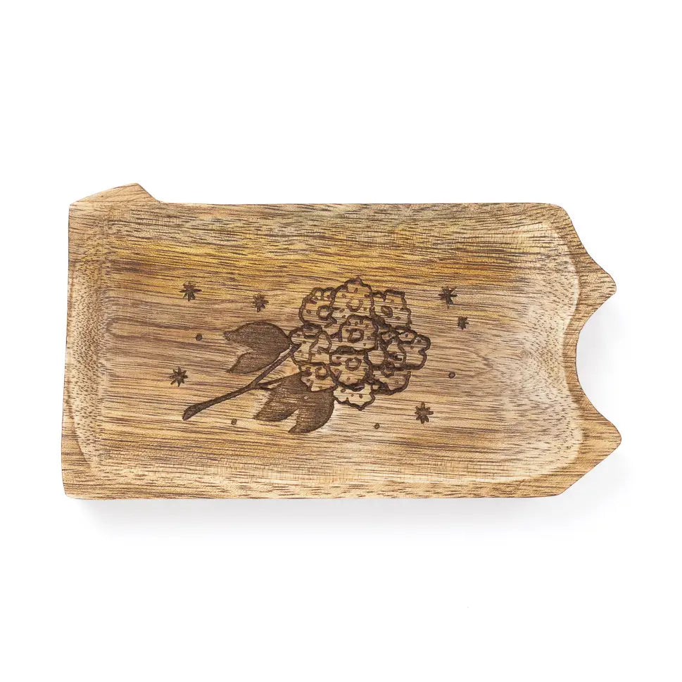 Pennsylvania State Mountain Laurel Trinket Dish