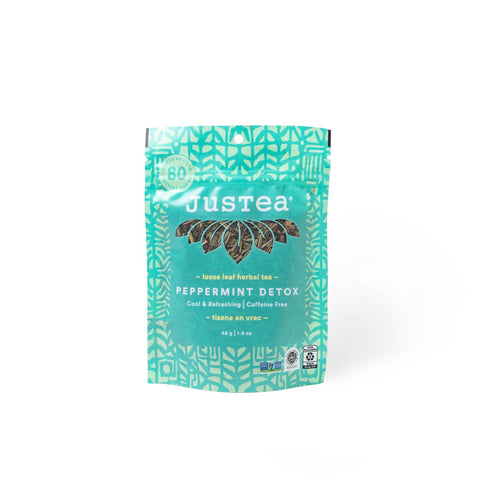Peppermint Detox Stand-up Pouch - Fair-Trade Herbal Tea