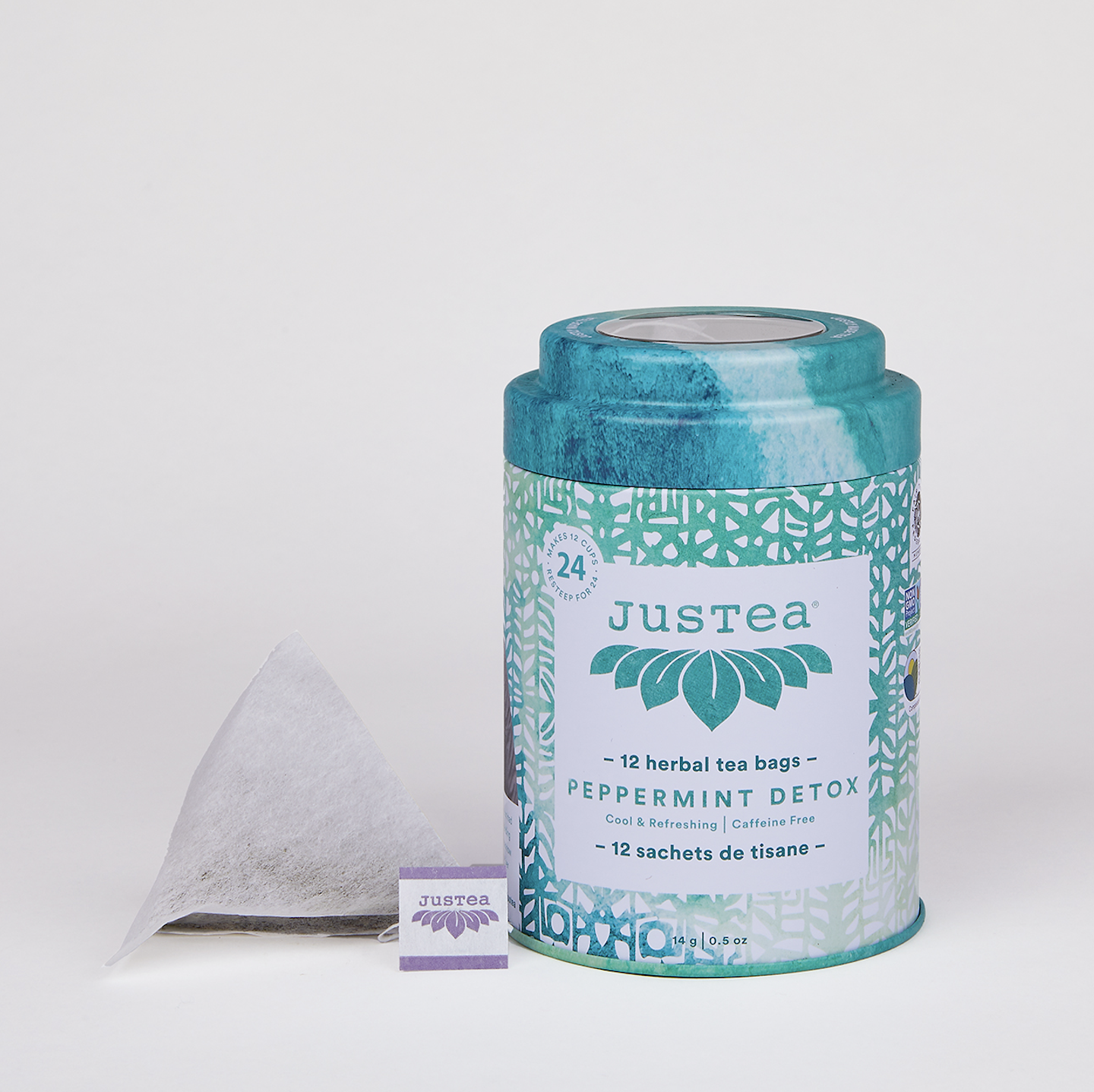 Peppermint Detox Tea Bag Tin