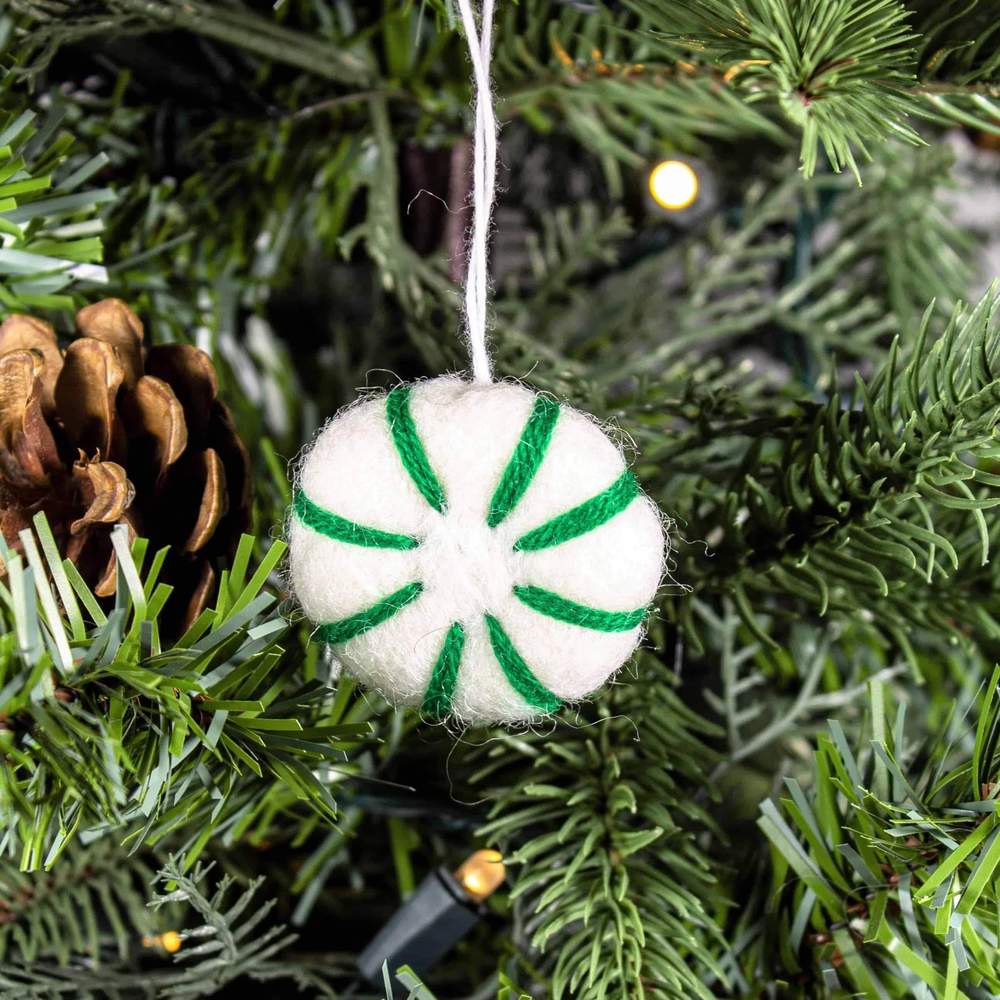 Peppermint Eco Fresheners Ornaments - Whites (Sold Individually)