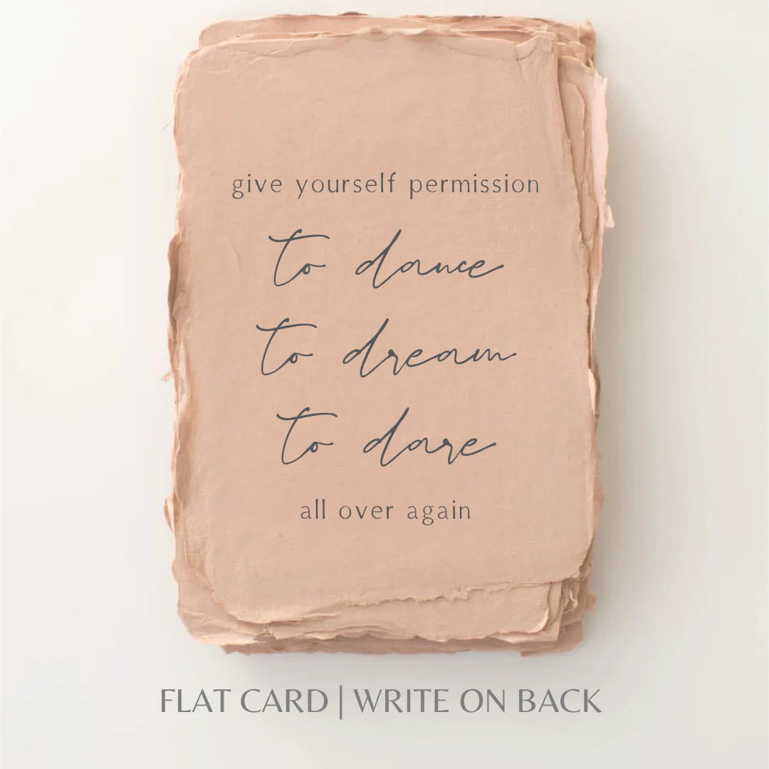 Permission to…- Greeting Card