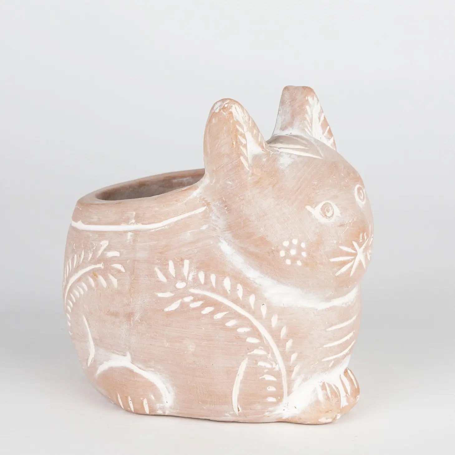 Petite Crouching Cat Planter (*Local Pickup/Local delivery only)