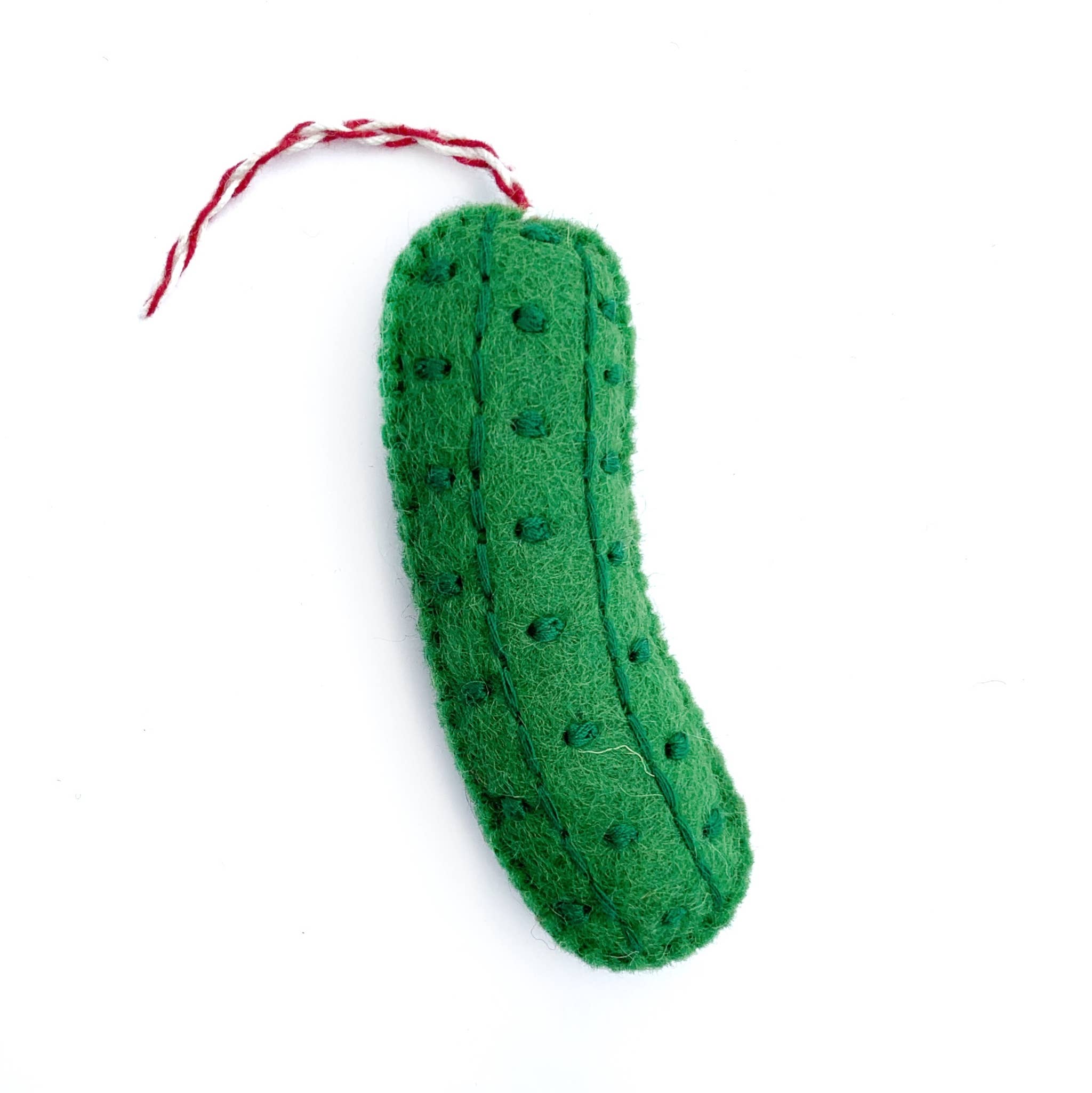 Pickle Felt Wool Ornament
