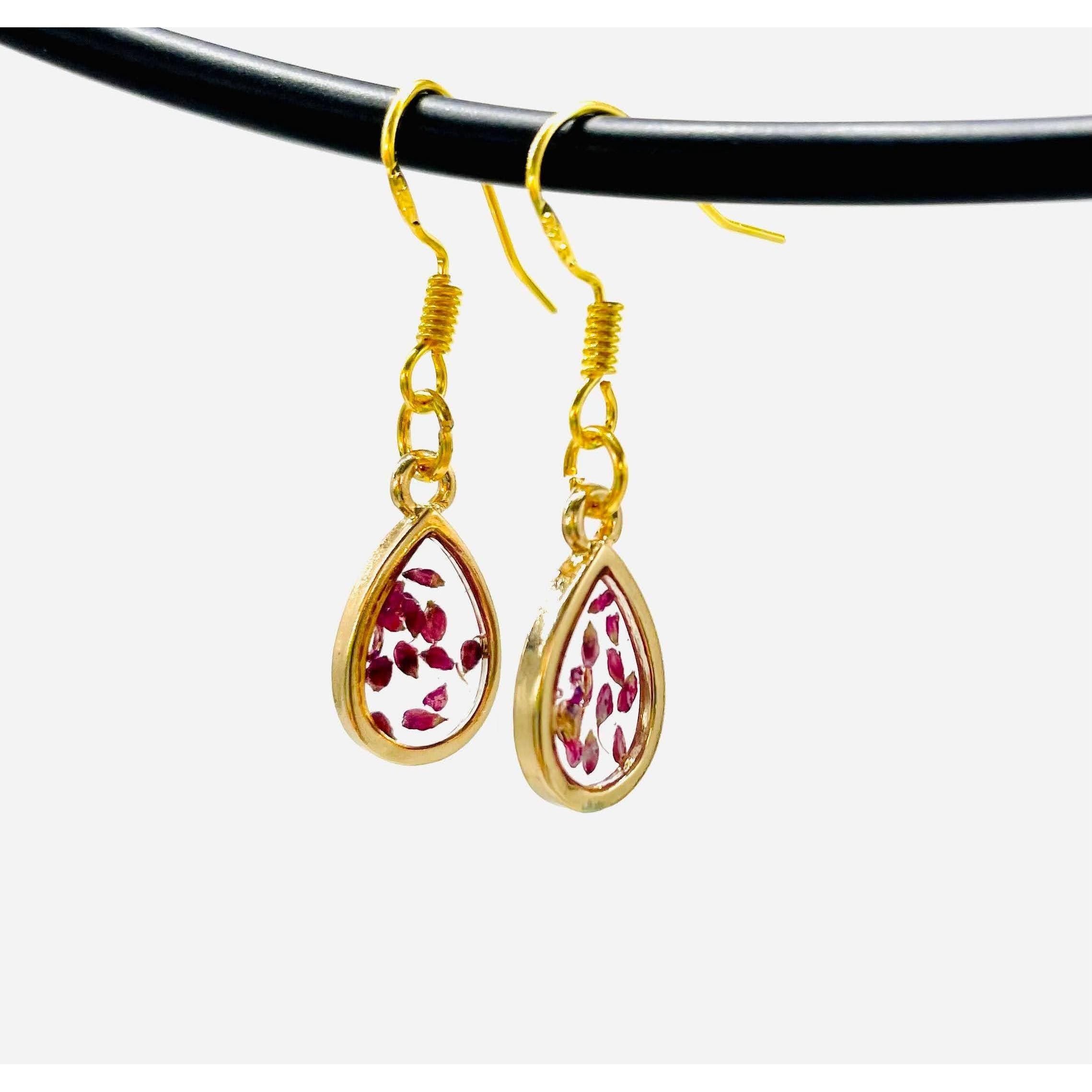 Pink Bud Earrings