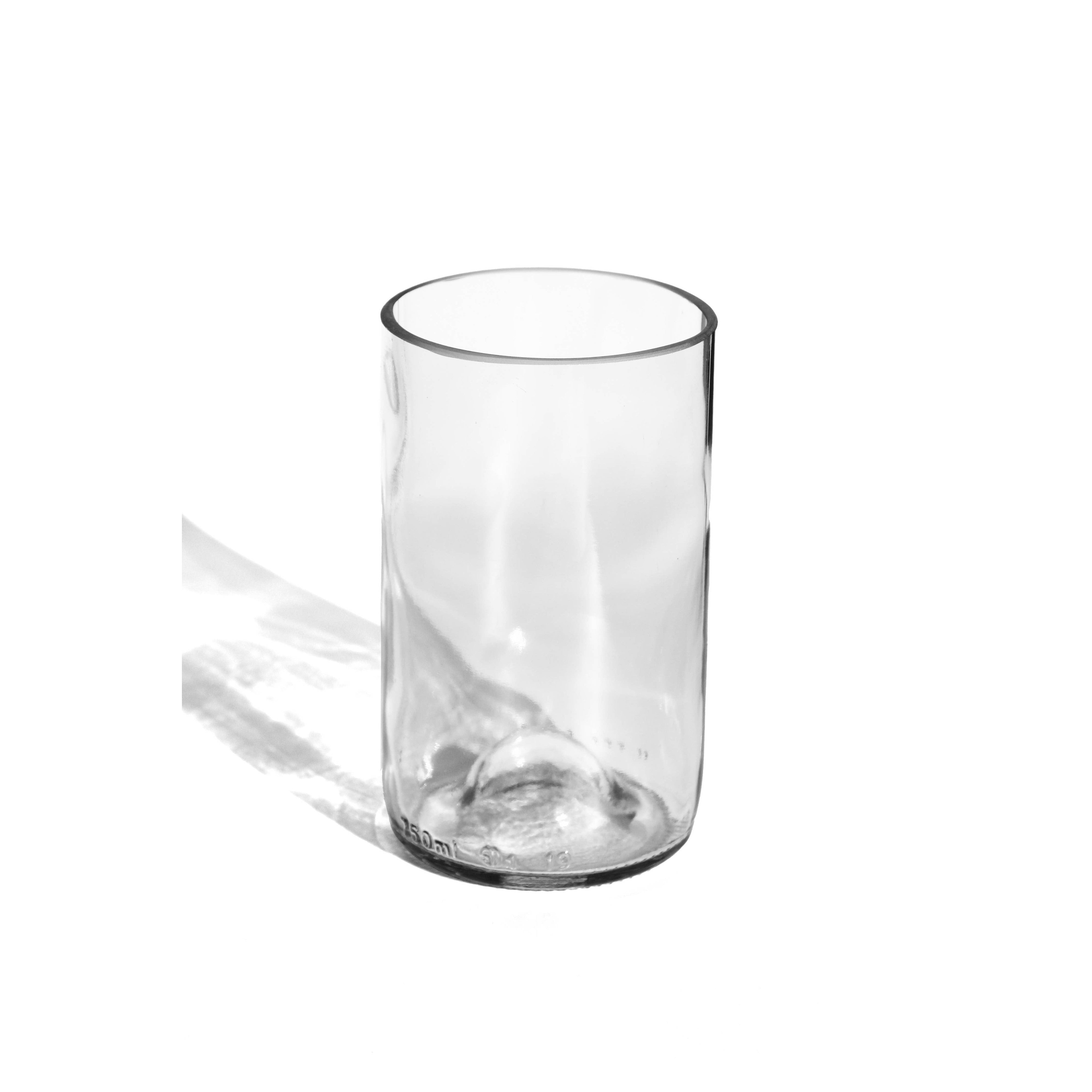 Plain Eco Drinking Glasses Upcycled