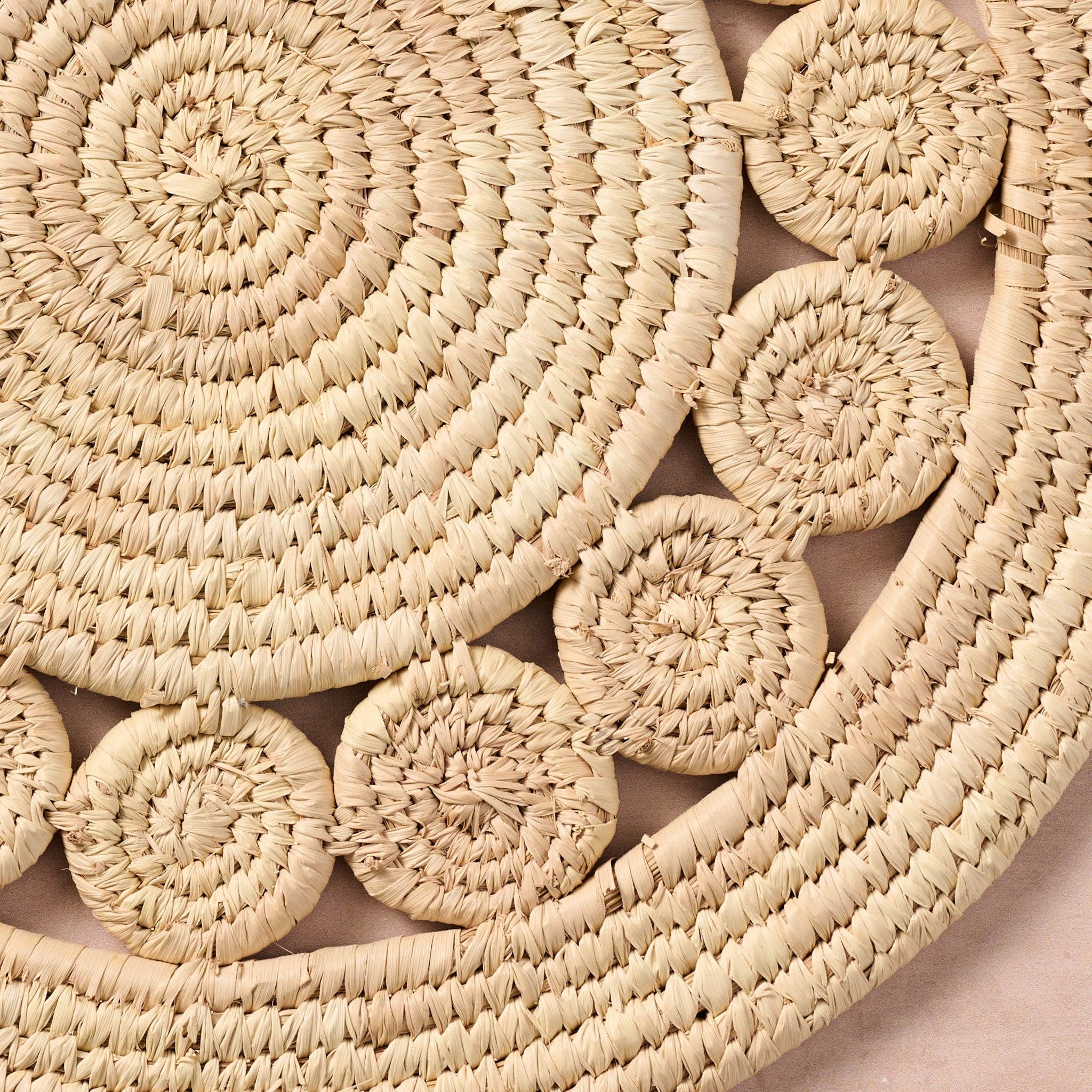Pleta Woven Date Palm Leaf Charger