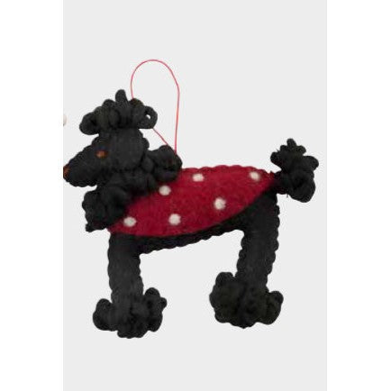 Poodle Ornament- Sold Individually