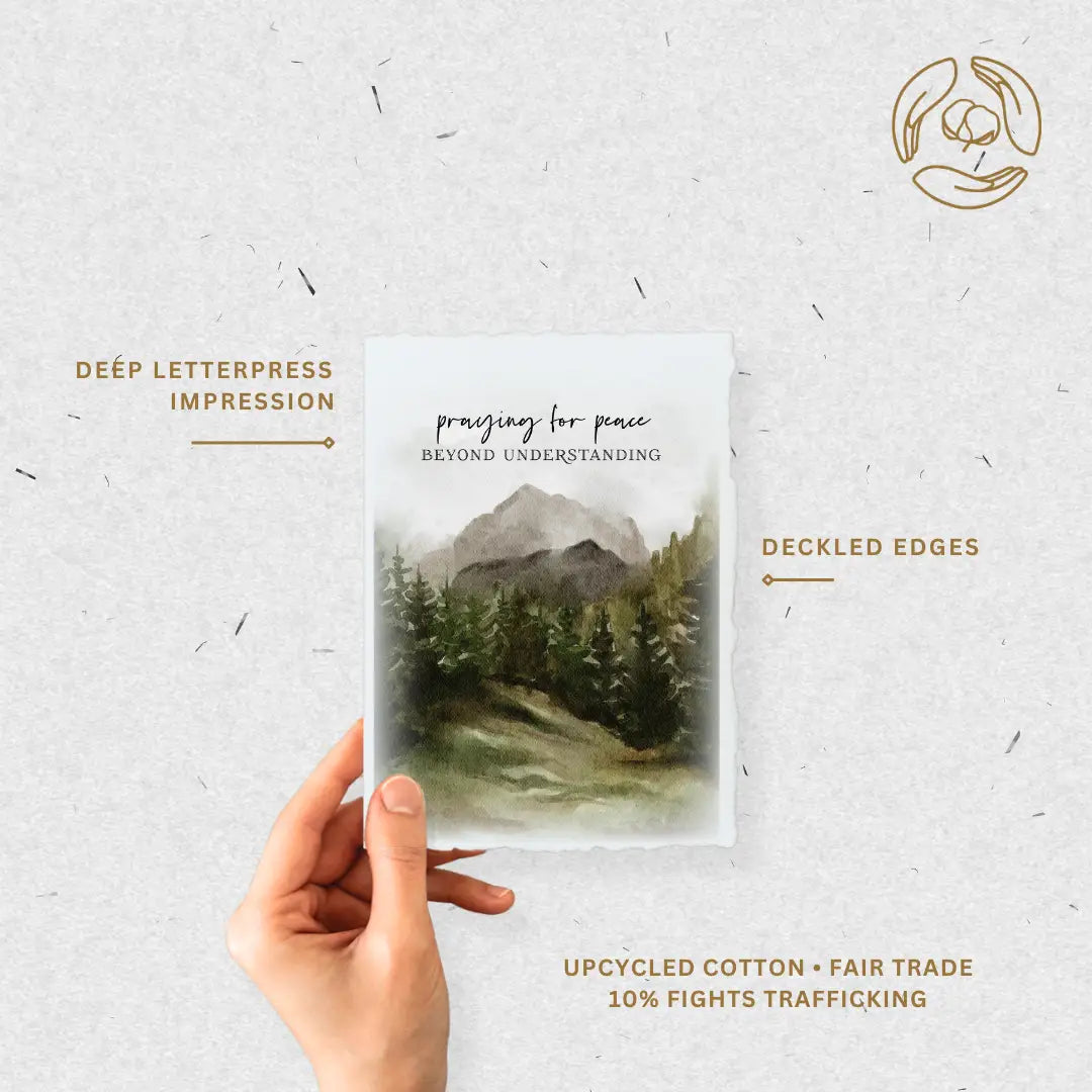Praying for Peace- Greeting Card