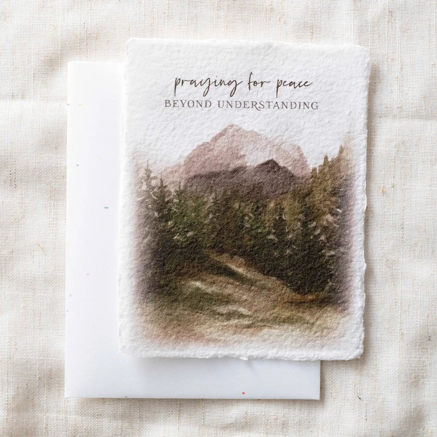 Praying for Peace- Greeting Card