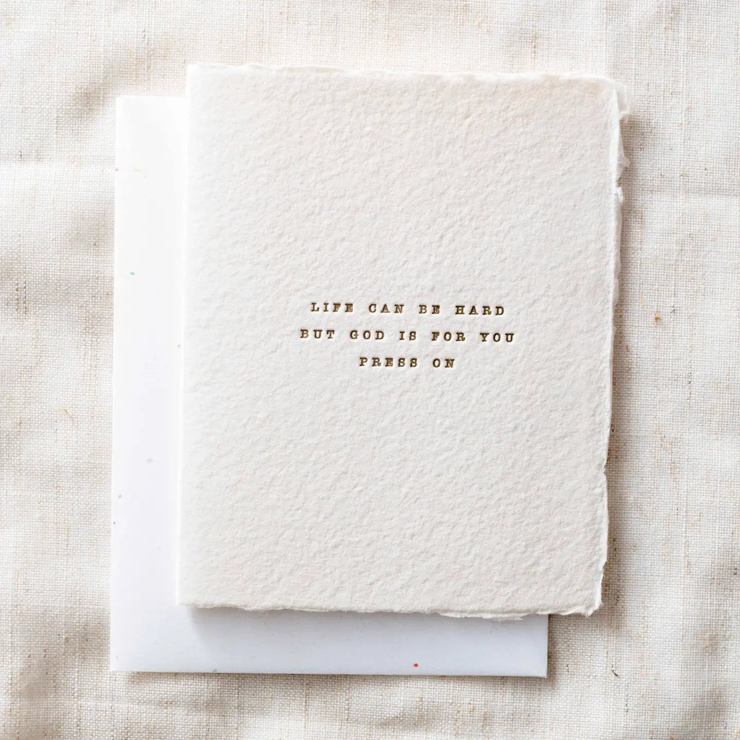 Press On- Greeting Card