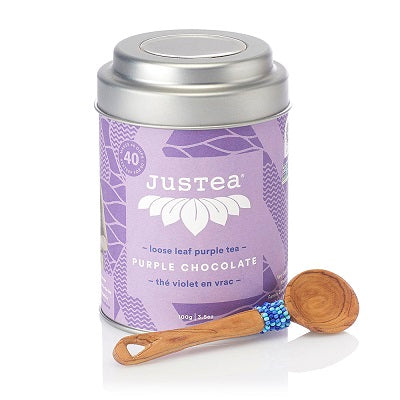 Purple Chocolate Loose Leaf Tea Tin