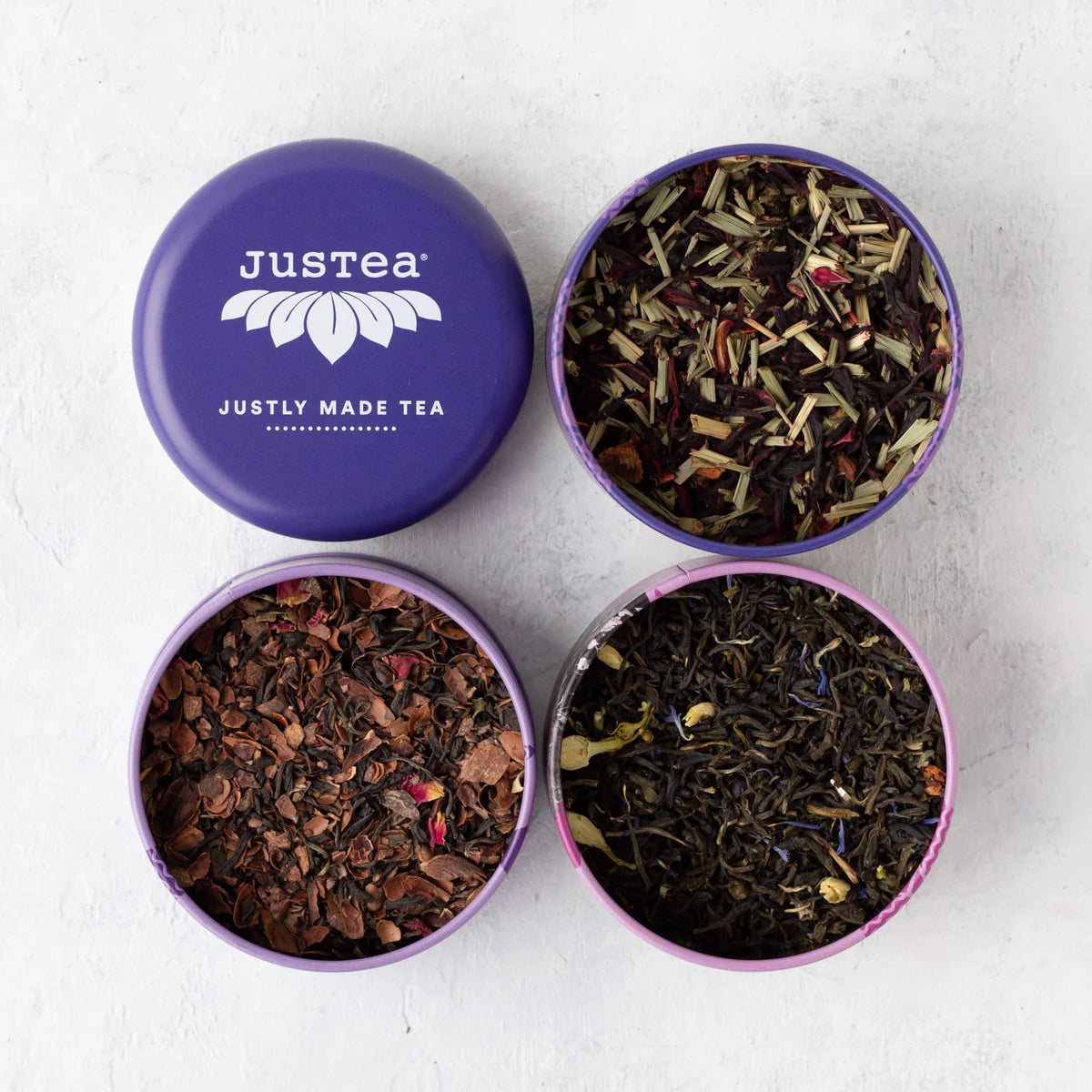 Purple Loose Leaf Tea Trio