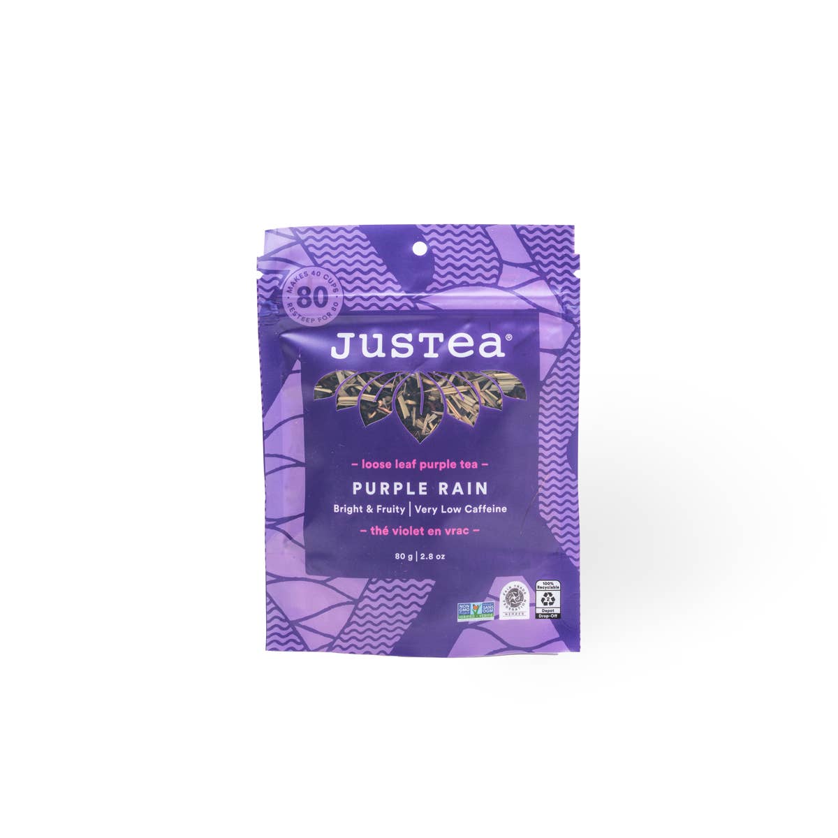 Purple Rain Loose Leaf Tea: Stand-Up Pouch