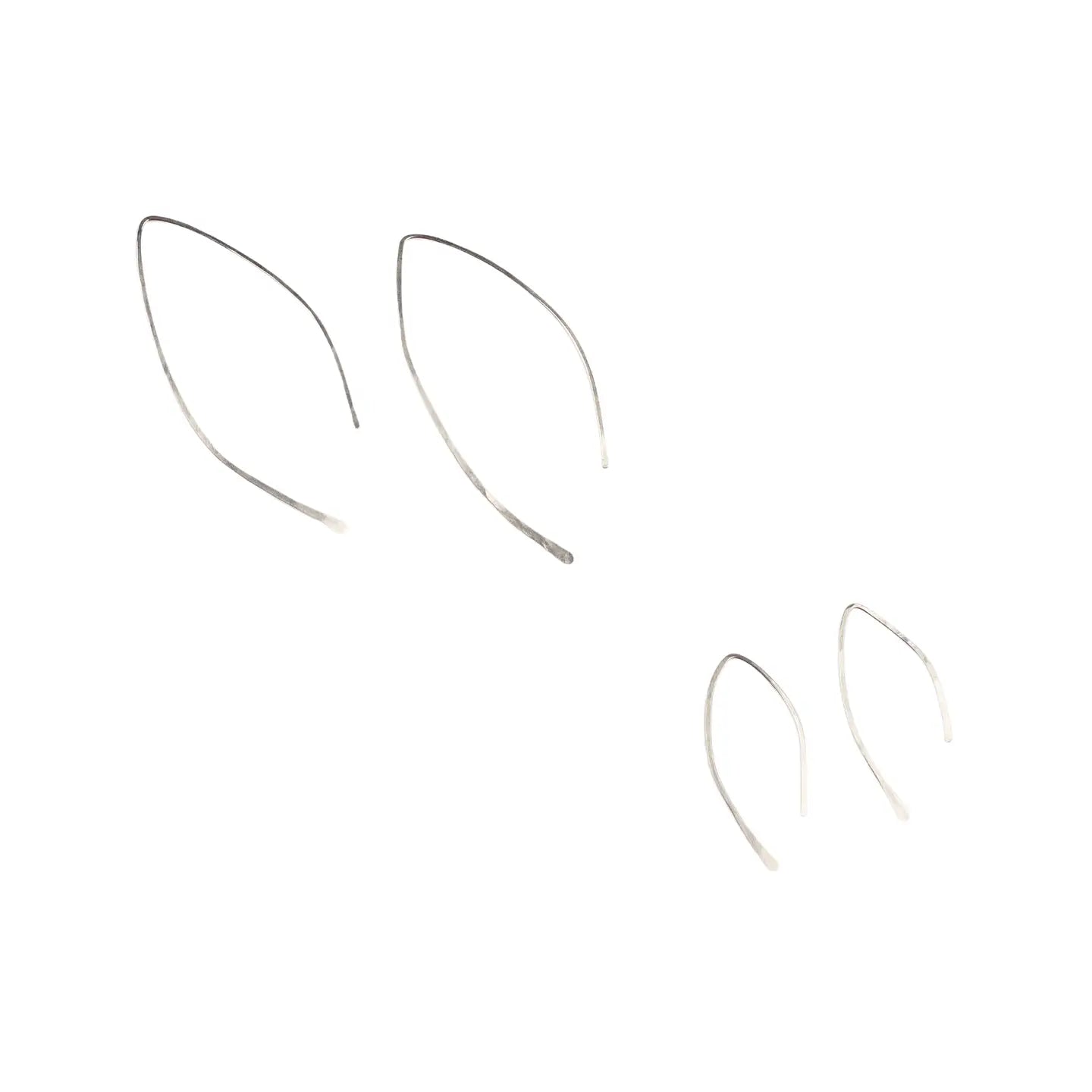 Qasioun Minimalist Threader Earrings- Assorted Sizes/Assorted Colors- Sold Individually