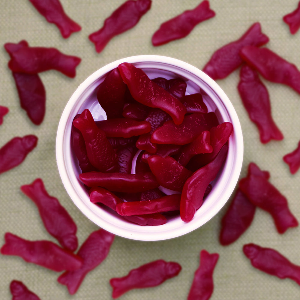 Raspberry Gummy FIsh