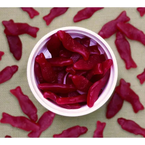 Raspberry Gummy Fish