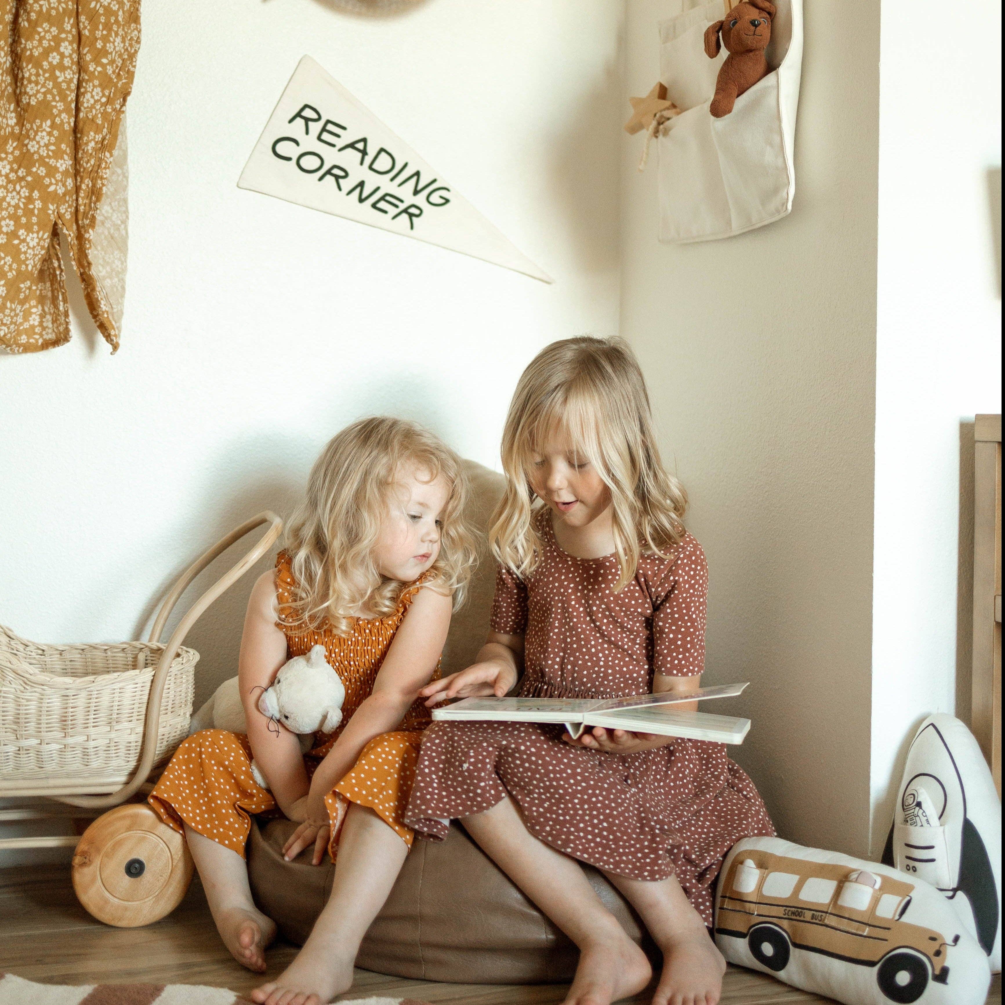 “Reading Corner” Pennant