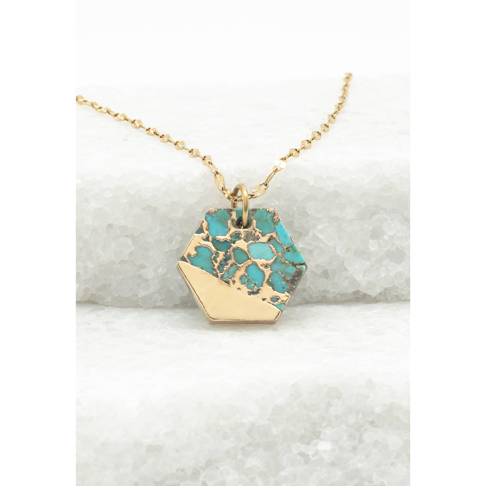 Restored Hope Turquoise Necklace